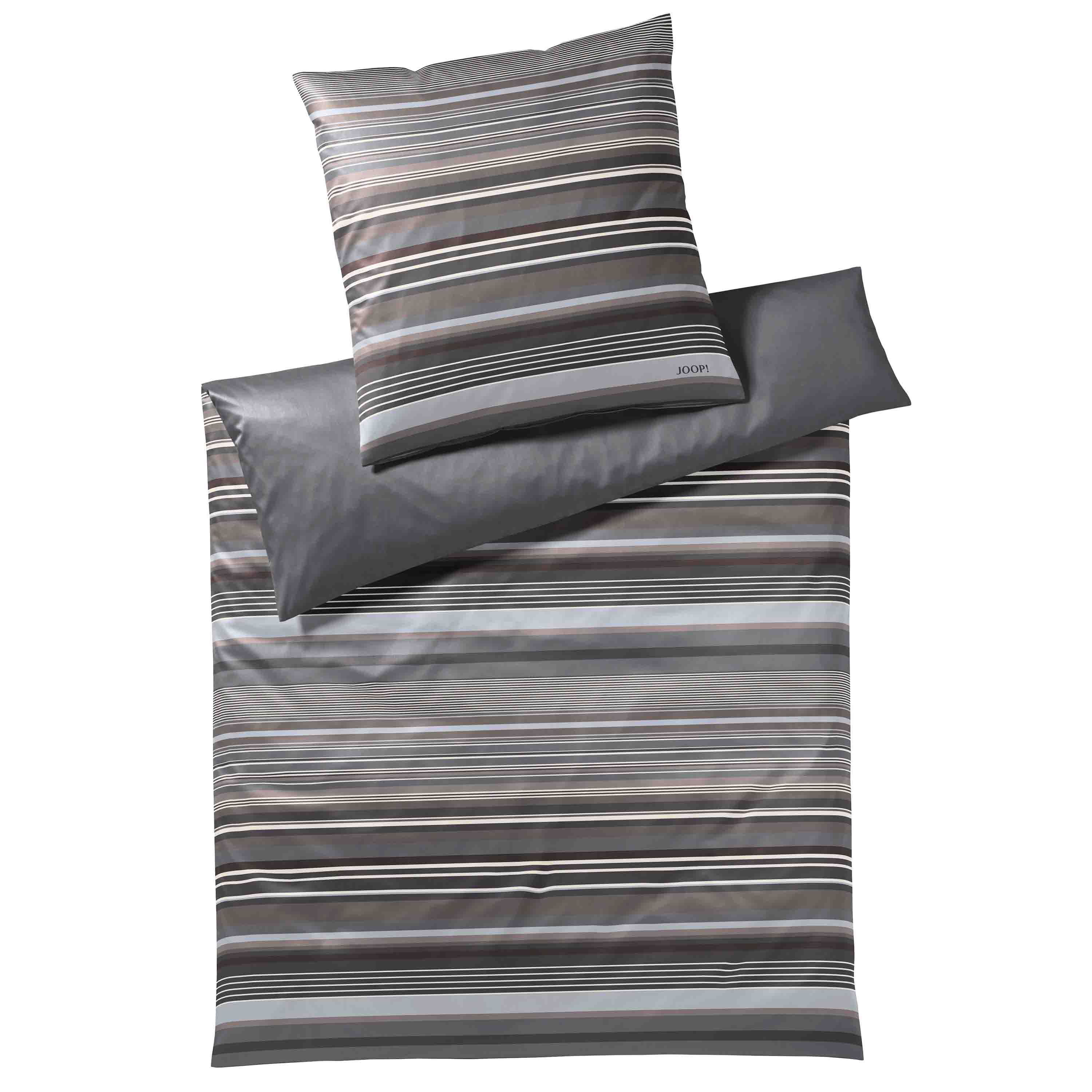 Joop! Bettwäsche Micro Lines 135/200 - 80/80 Stone Shades Joop! Bettwäsche Micro Lines 135/200 - 80/80 Stone Shades