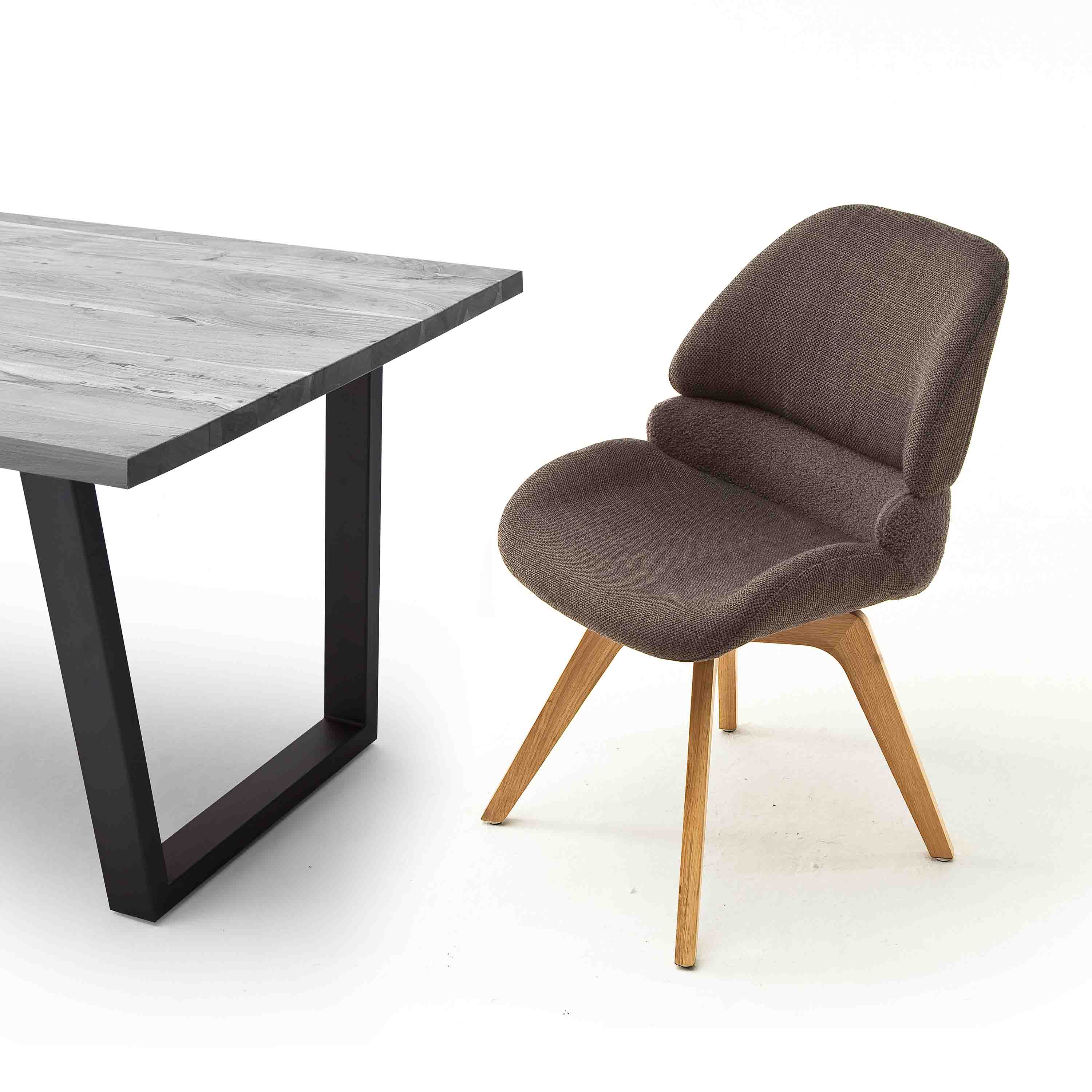MCA Furniture 4-Fuß-Stuhl Henderson 2er-Set Cappuccino MCA Furniture 4-Fuß-Stuhl Henderson 2er-Set Cappuccino