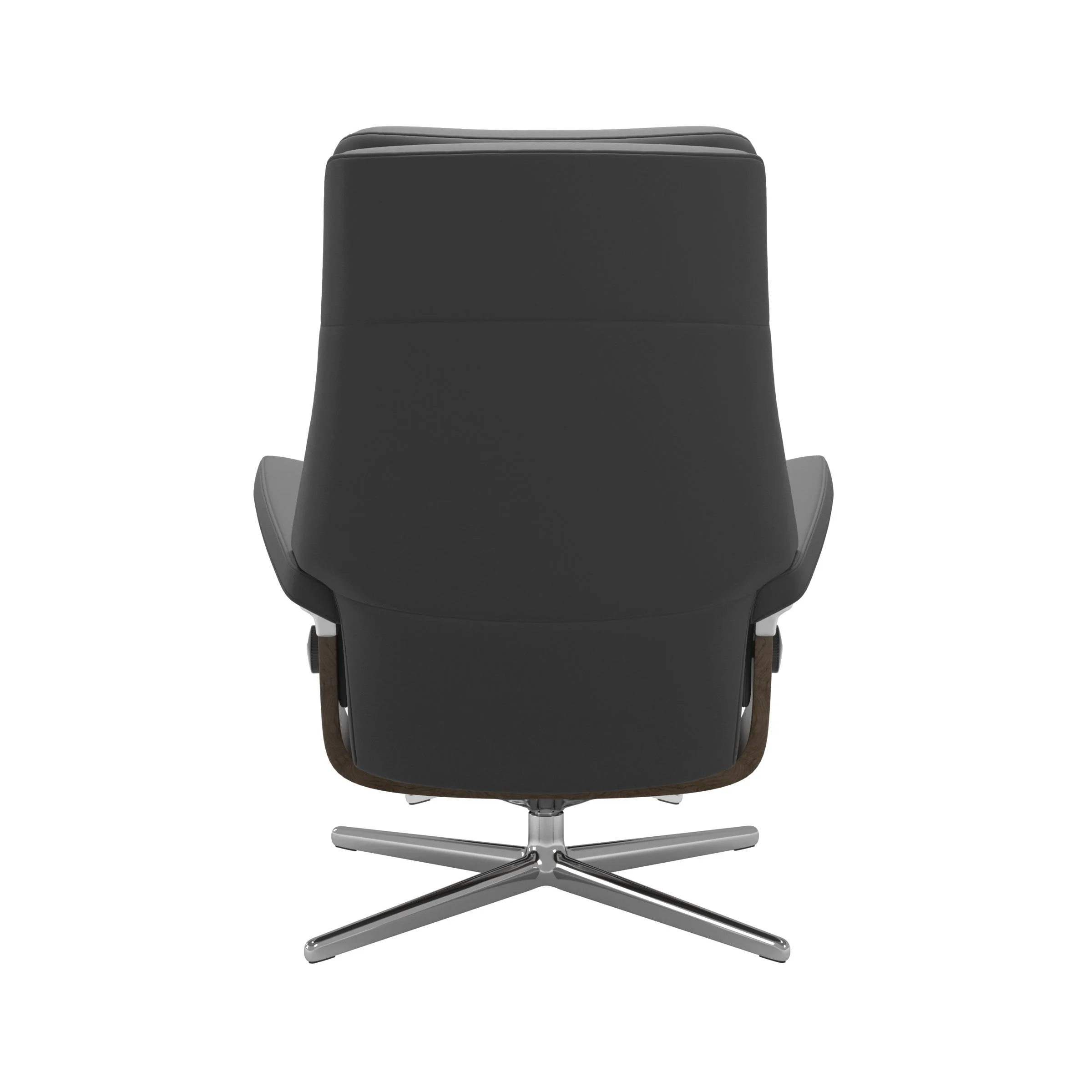 Stressless Paul Cross Sessel mit Hocker M Leder Batick Chrom