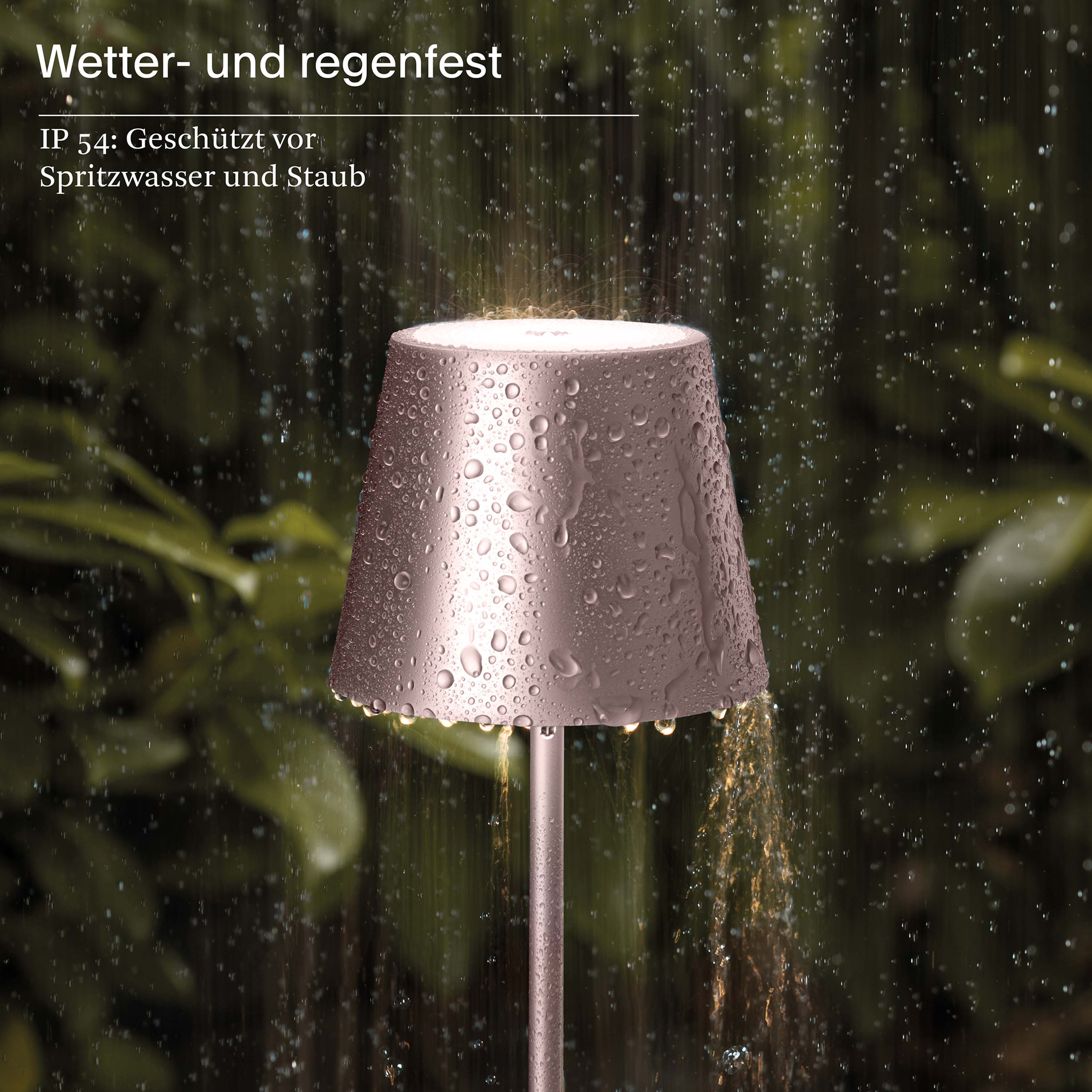 Sigor Tischleuchte Nuindie 38cm Rund Rosegold Sigor Tischleuchte Nuindie 38cm Rund Rosegold