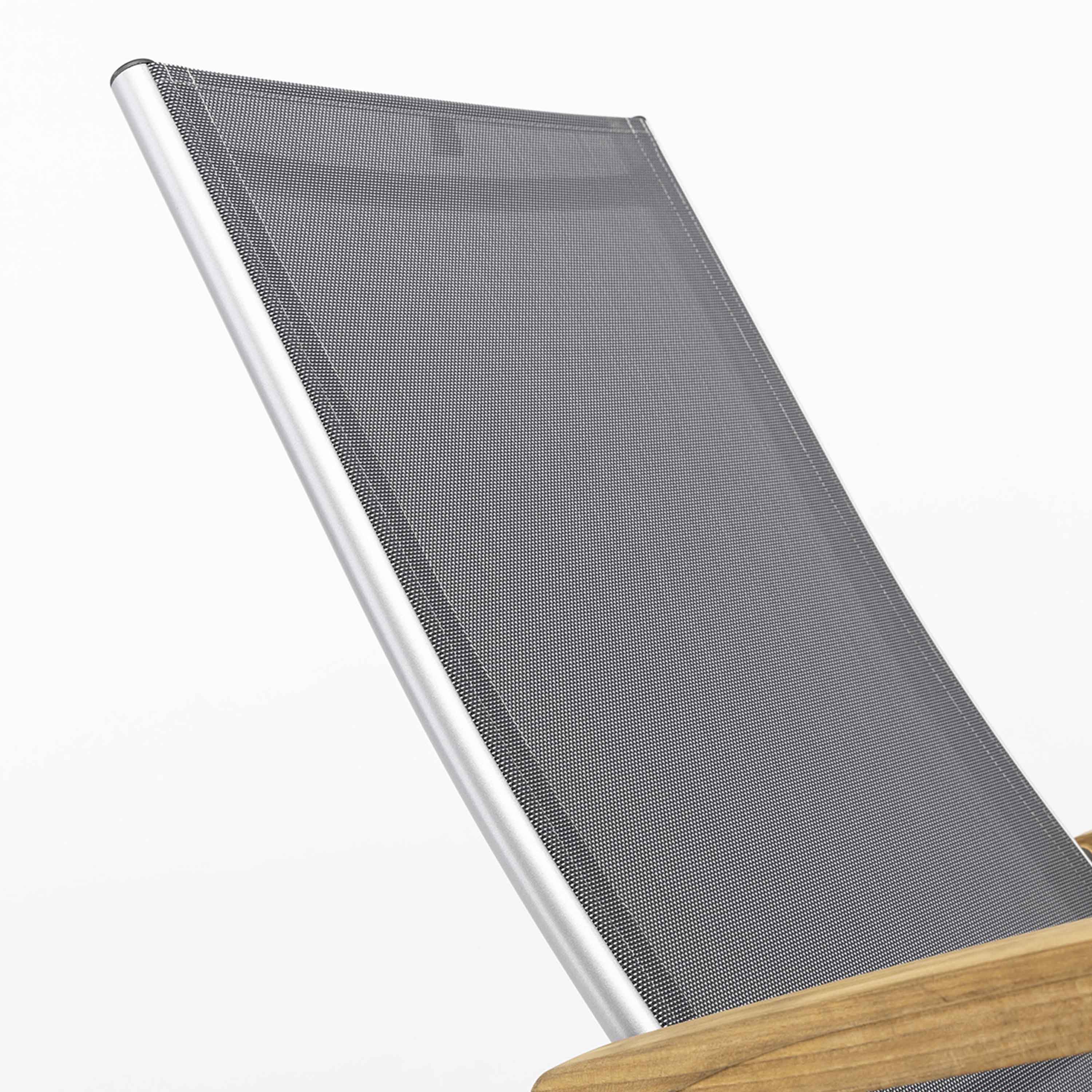 Kettler Gartensessel Cirrus Relaxsessel Armlehne Teak Silber/Anthrazit-Grau Kettler Gartensessel Cirrus Relaxsessel Armlehne Teak Silber/Anthrazit-Grau