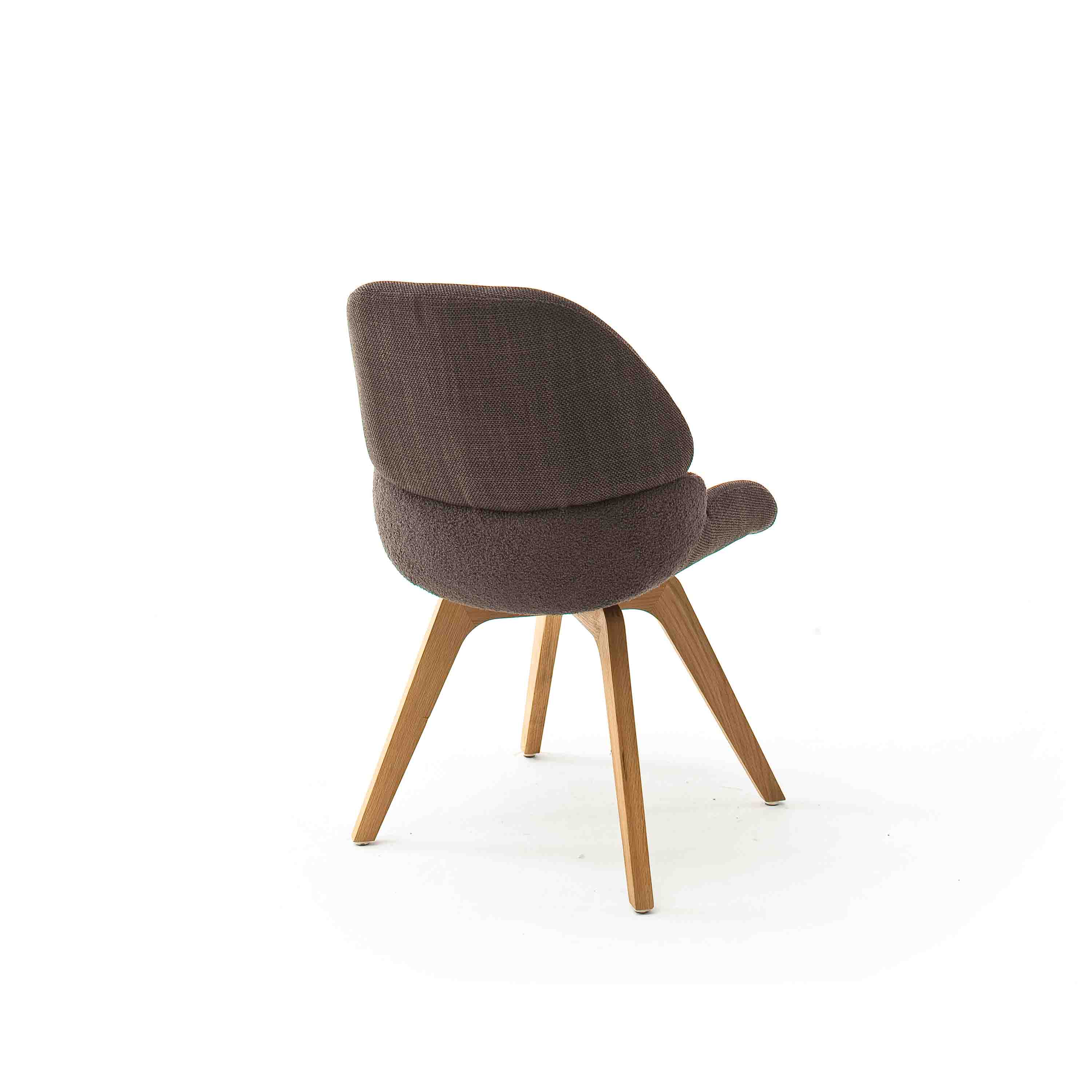 MCA Furniture 4-Fuß-Stuhl Henderson 2er-Set Cappuccino