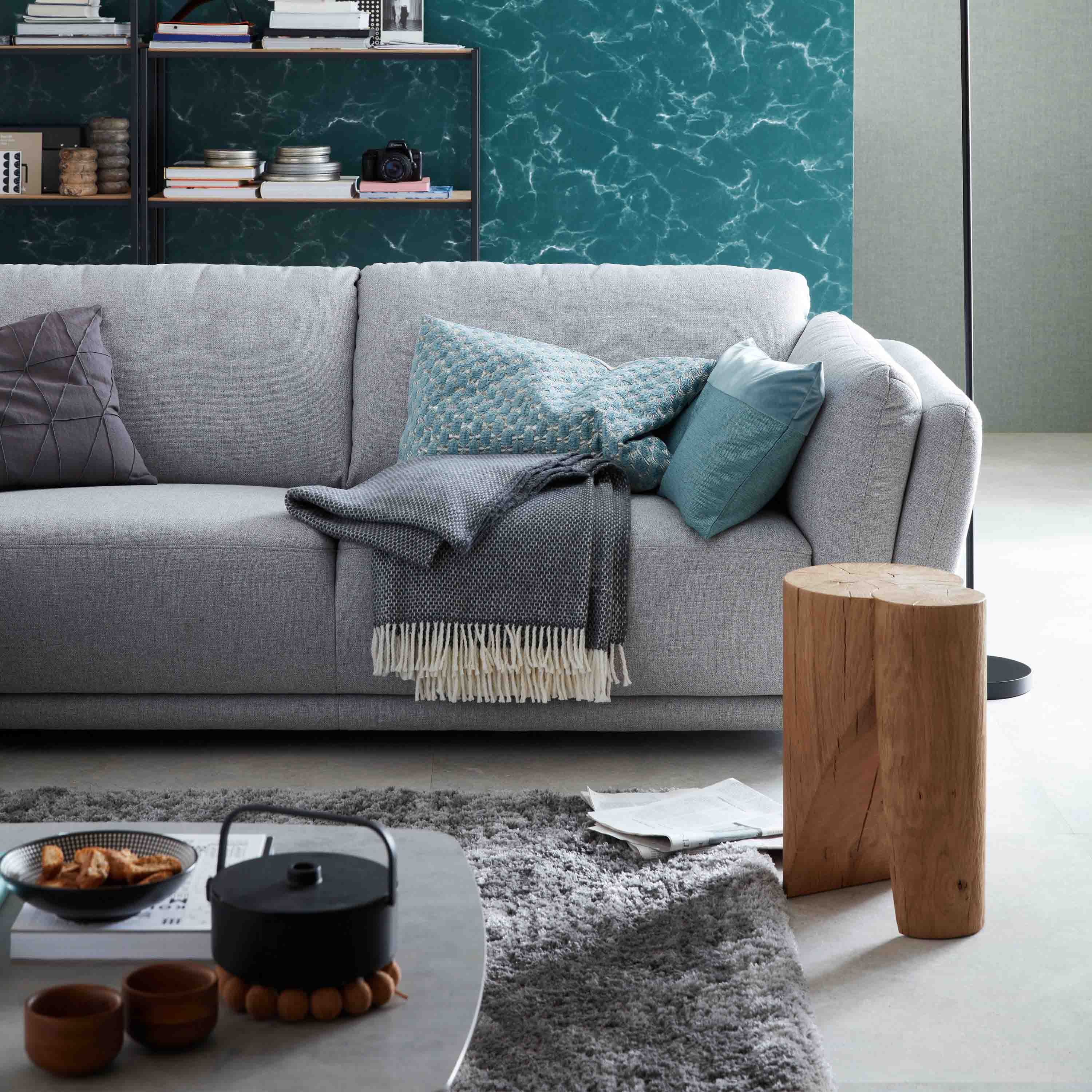 Schöner Wohnen Kollektion Teppich Heaven 67x130 cm Grau Schöner Wohnen Kollektion Teppich Heaven 67x130 cm Grau
