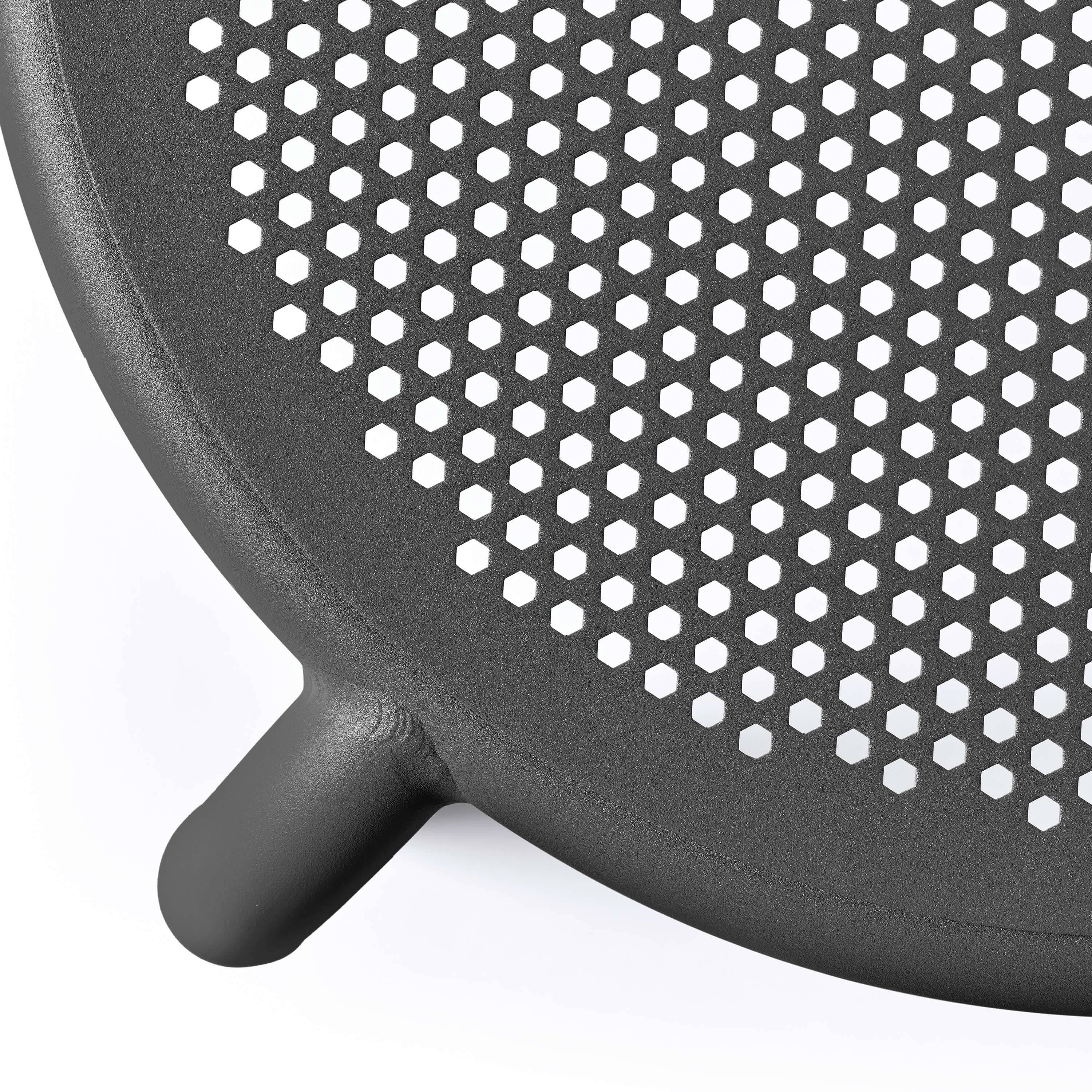 fatboy Gartenstuhl Toni Chair 2er-Set Anthrazit