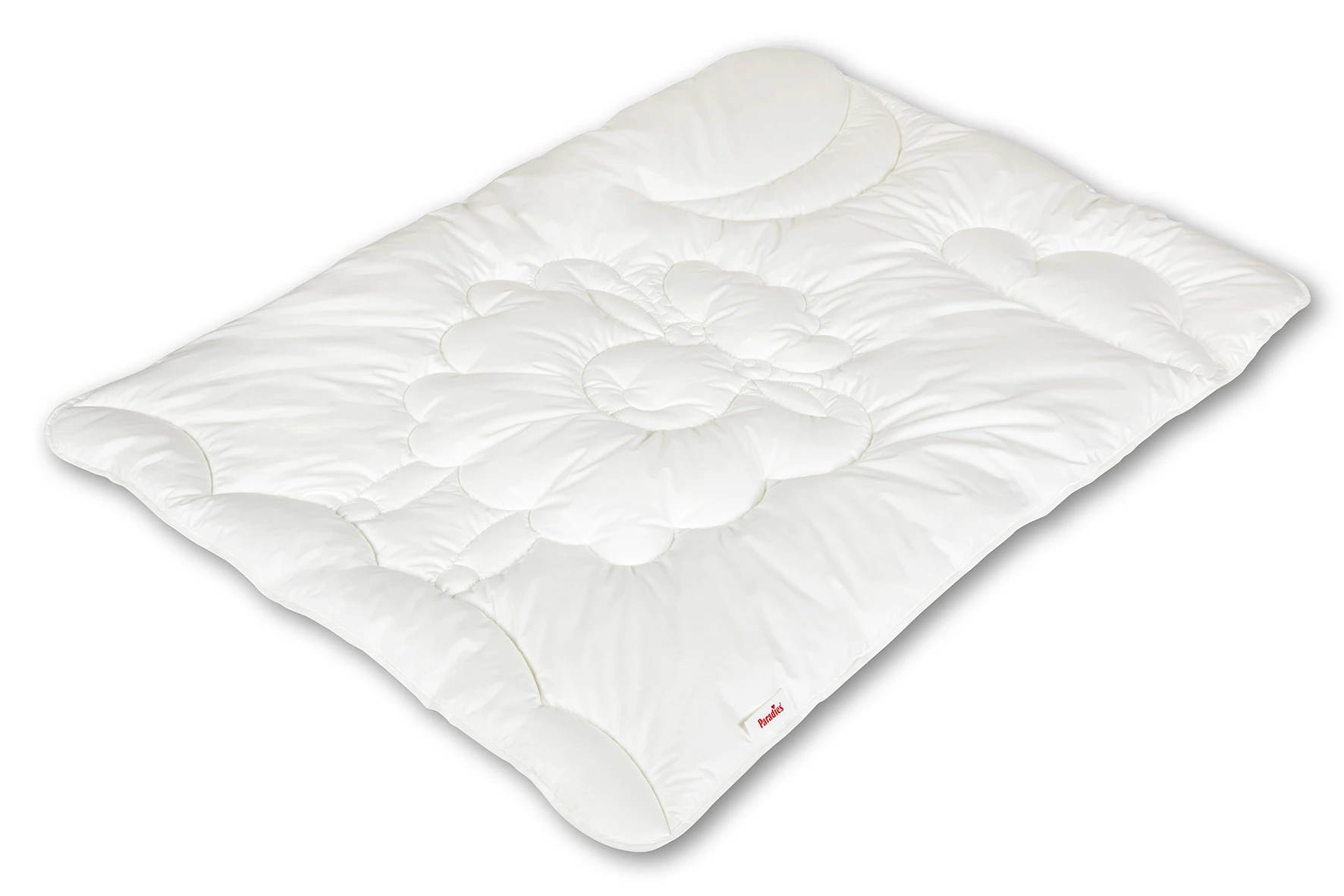 Paradies kinderbettdecke Lova Bio medium warm 100x135 Weiß