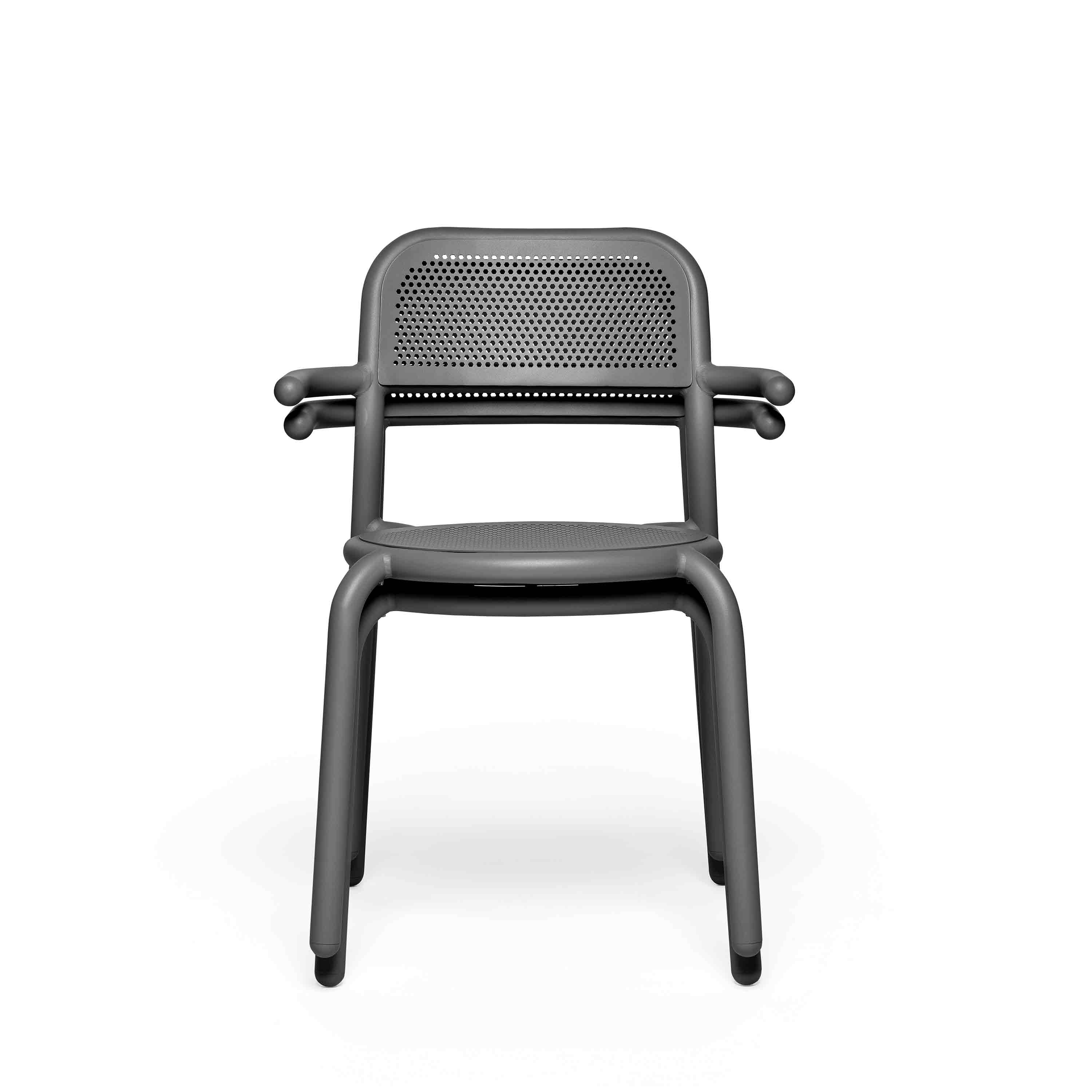 fatboy Gartenstuhl Toni Armchair 2er-Set Anthrazit fatboy Gartenstuhl Toni Armchair 2er-Set Anthrazit