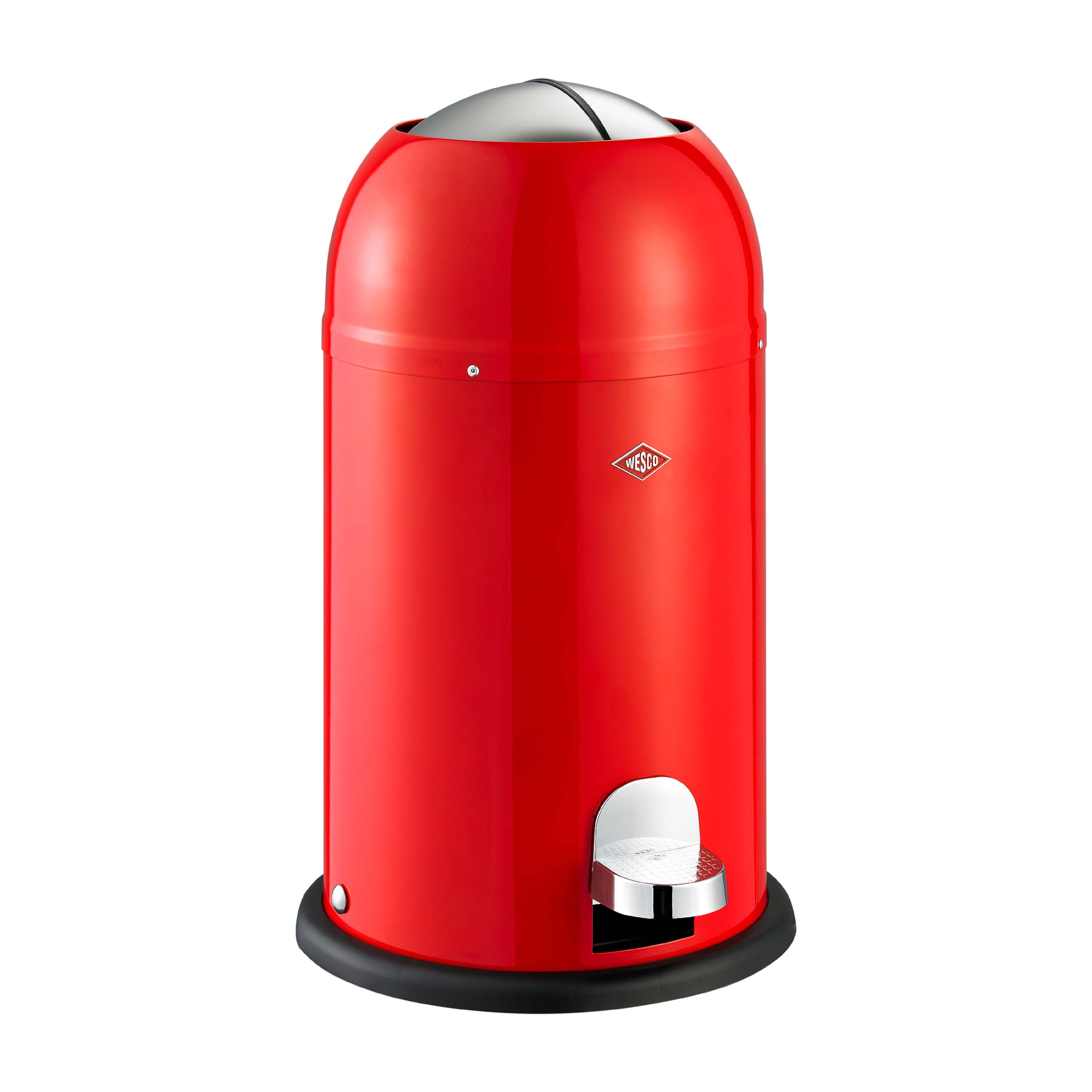 Wesco Mülleimer Kickmaster Junior Abfallsammler 12L Rot