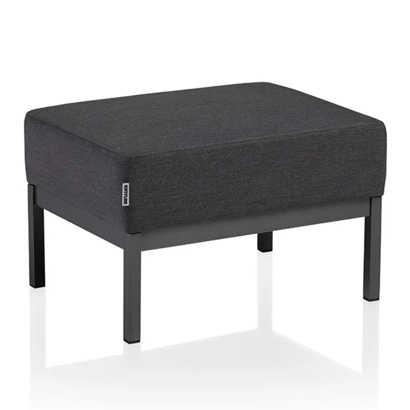 Kettler Gartenhocker Pure City Line Anthrazit/Sooty
