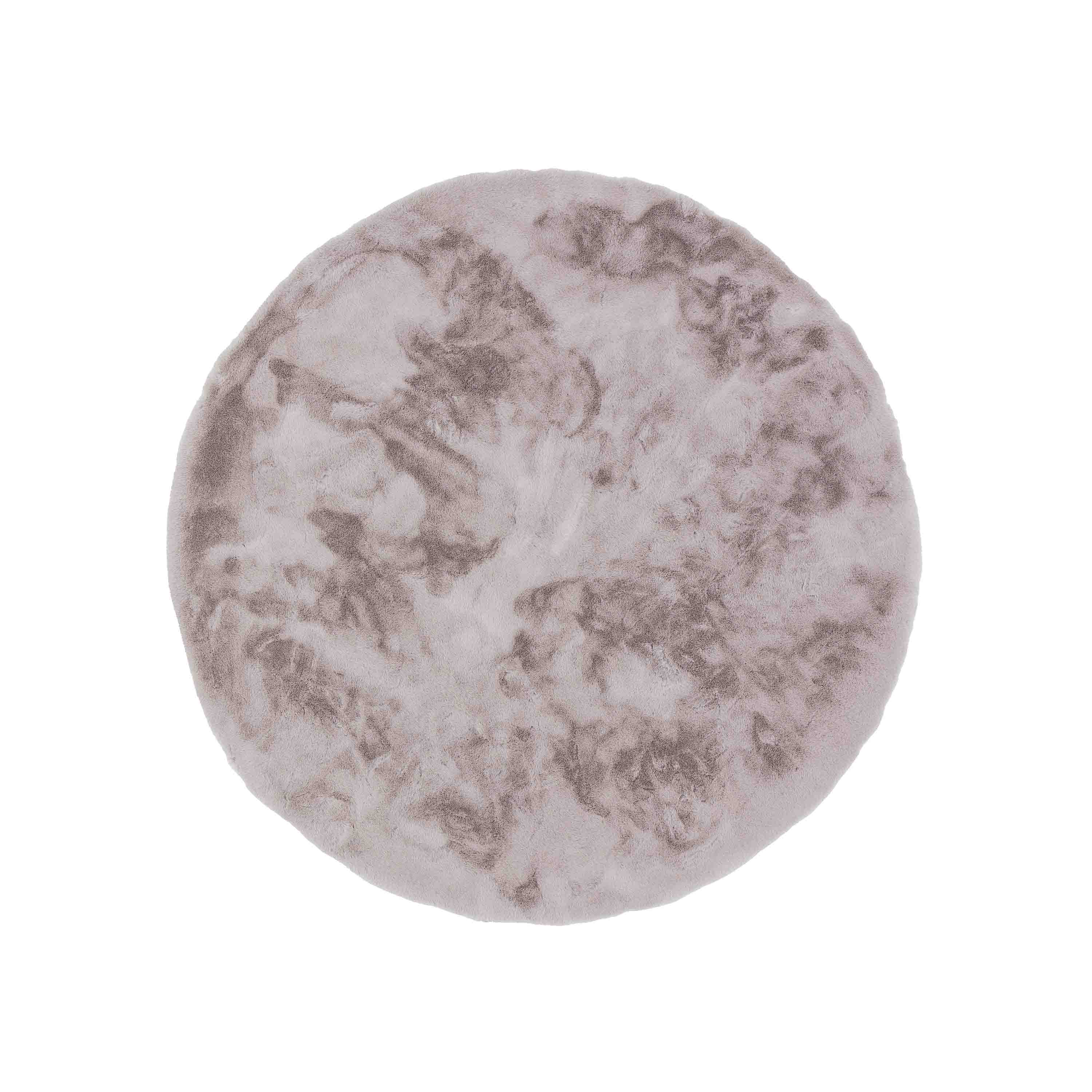 Schöner Wohnen Kollektion Teppich Tender 120 cm Rund Taupe