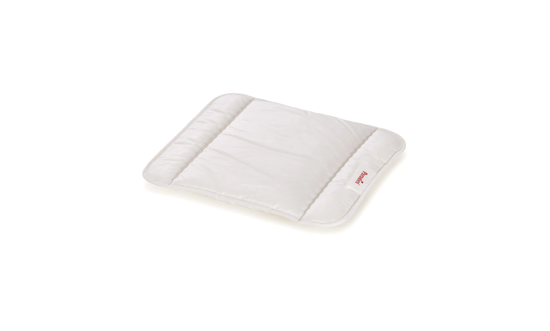 Paradies babyflachkissen Peterle Bio 35x40 Weiß