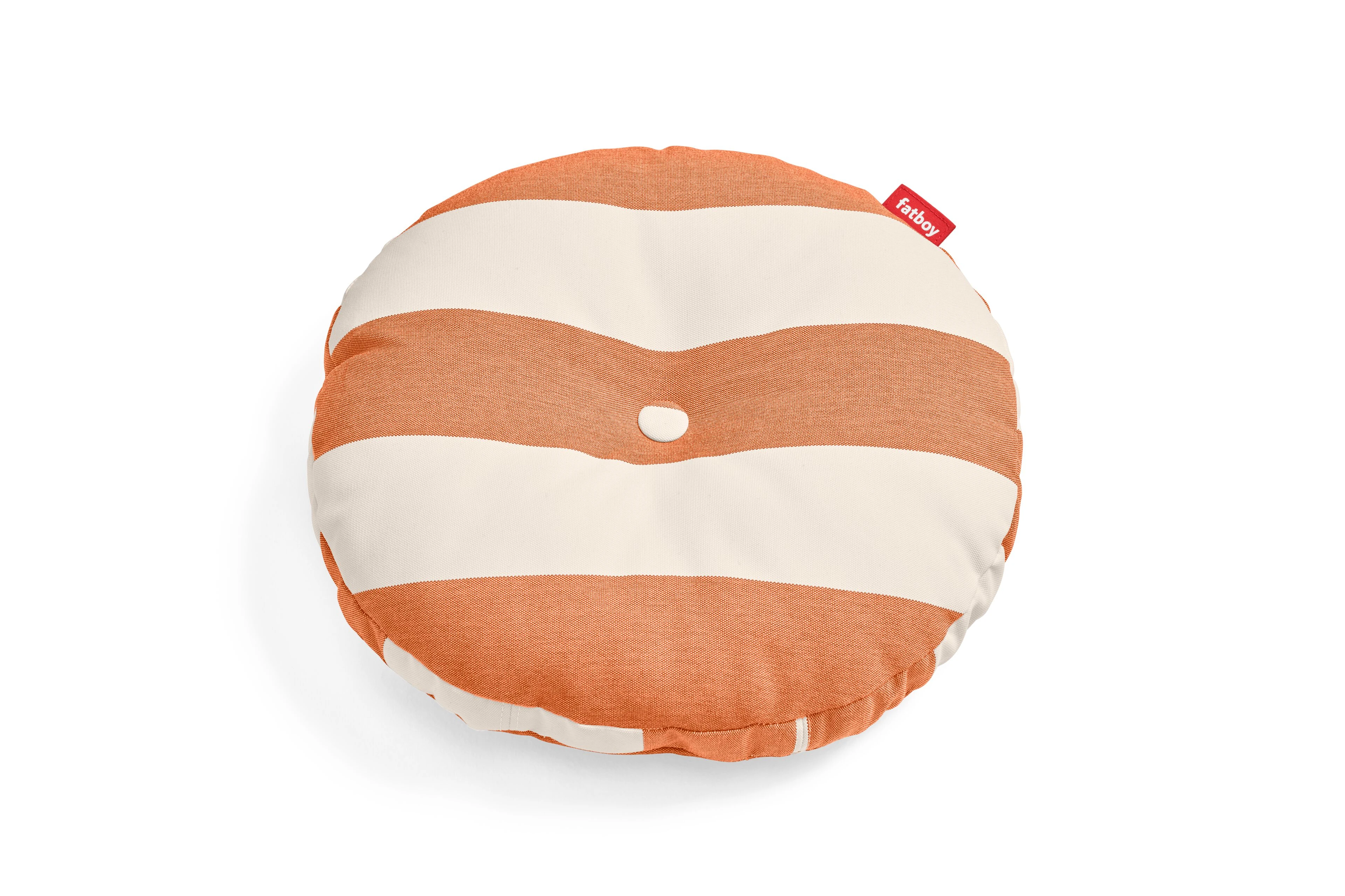fatboy Kissen Circle Pillow Stripe Orange Creme