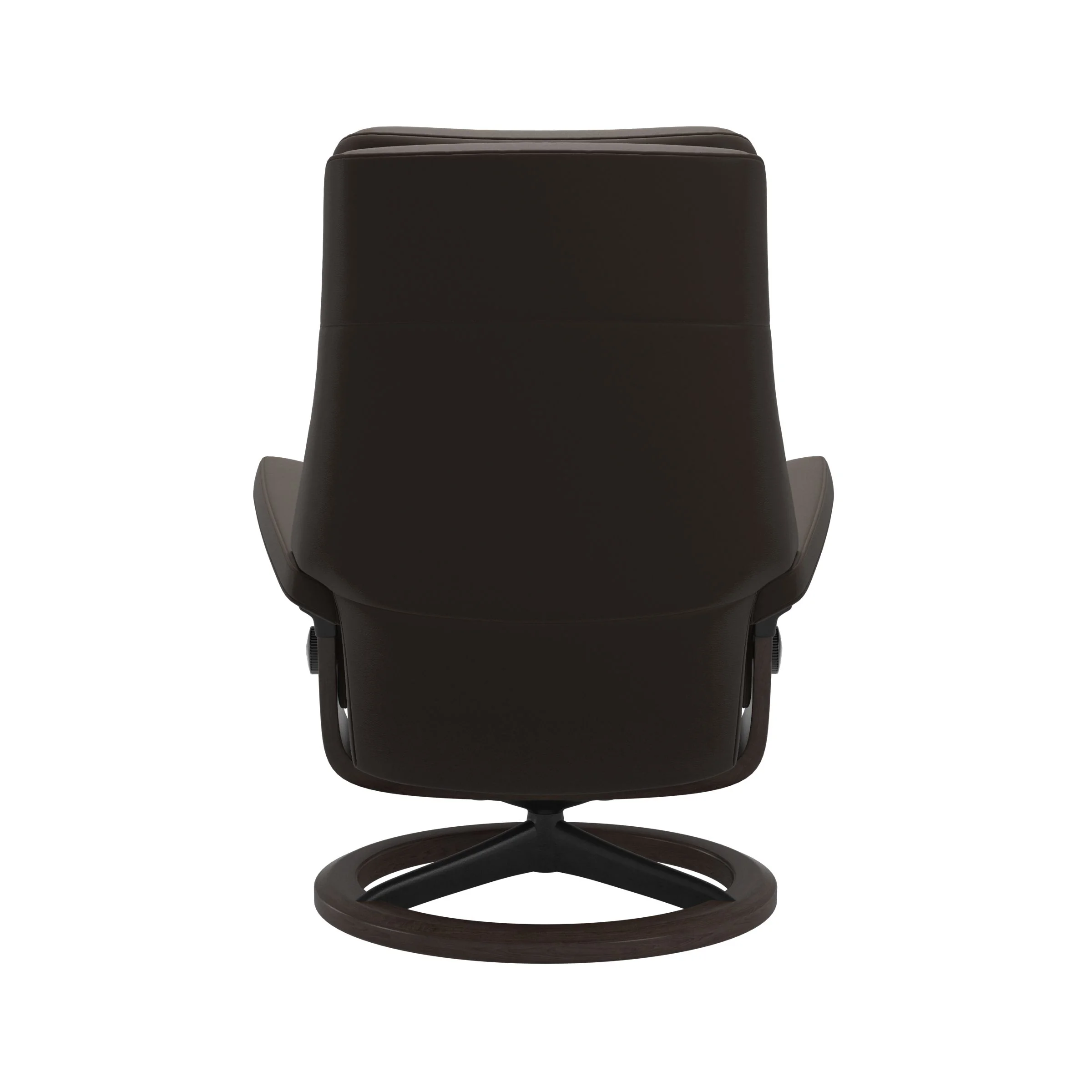 Stressless Paul Signature Sessel mit Hocker M Leder Batick Wenge Mattschwarz