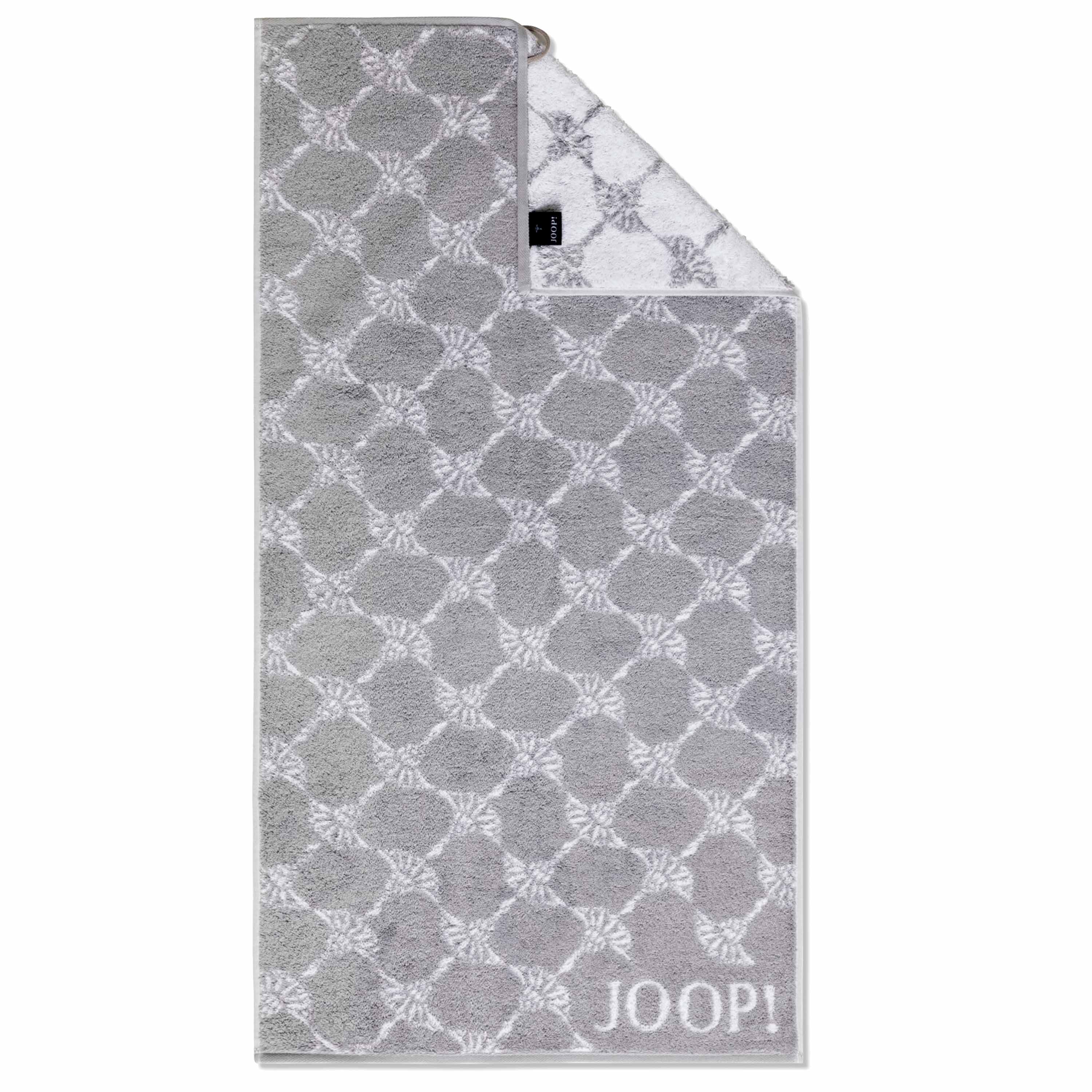 Joop! Handtuch Classic Cornflower 50/100 (3er-Set) Silber