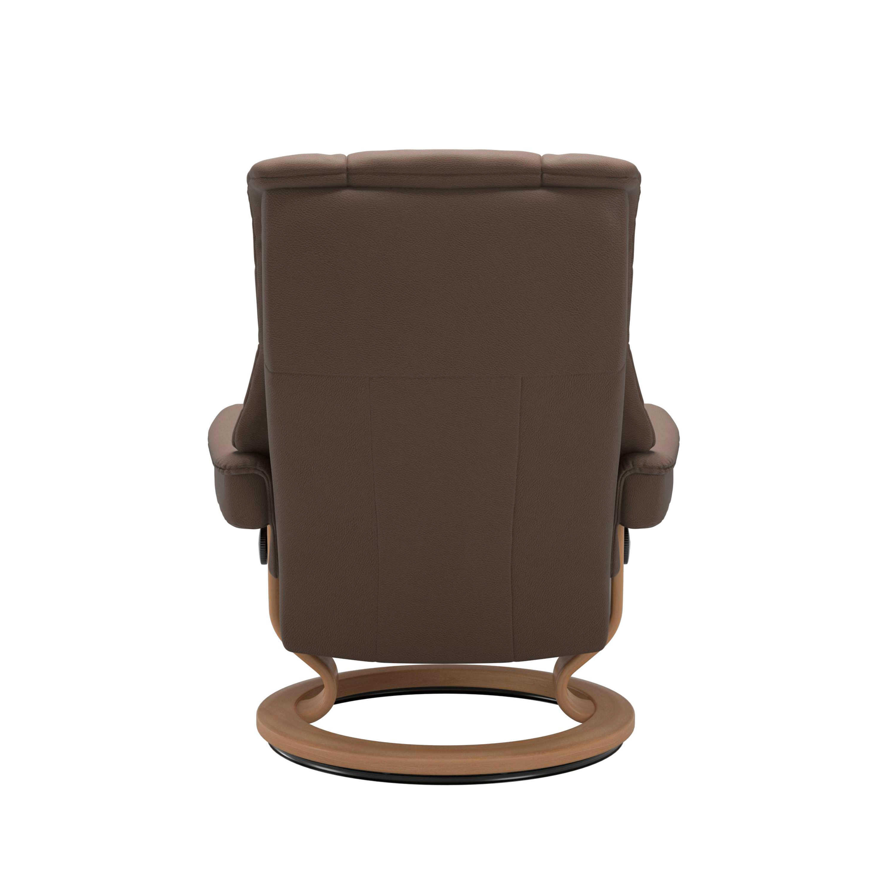 Stressless Mayfair Classic Sessel mit Hocker L Leder Batick Mole Eiche 