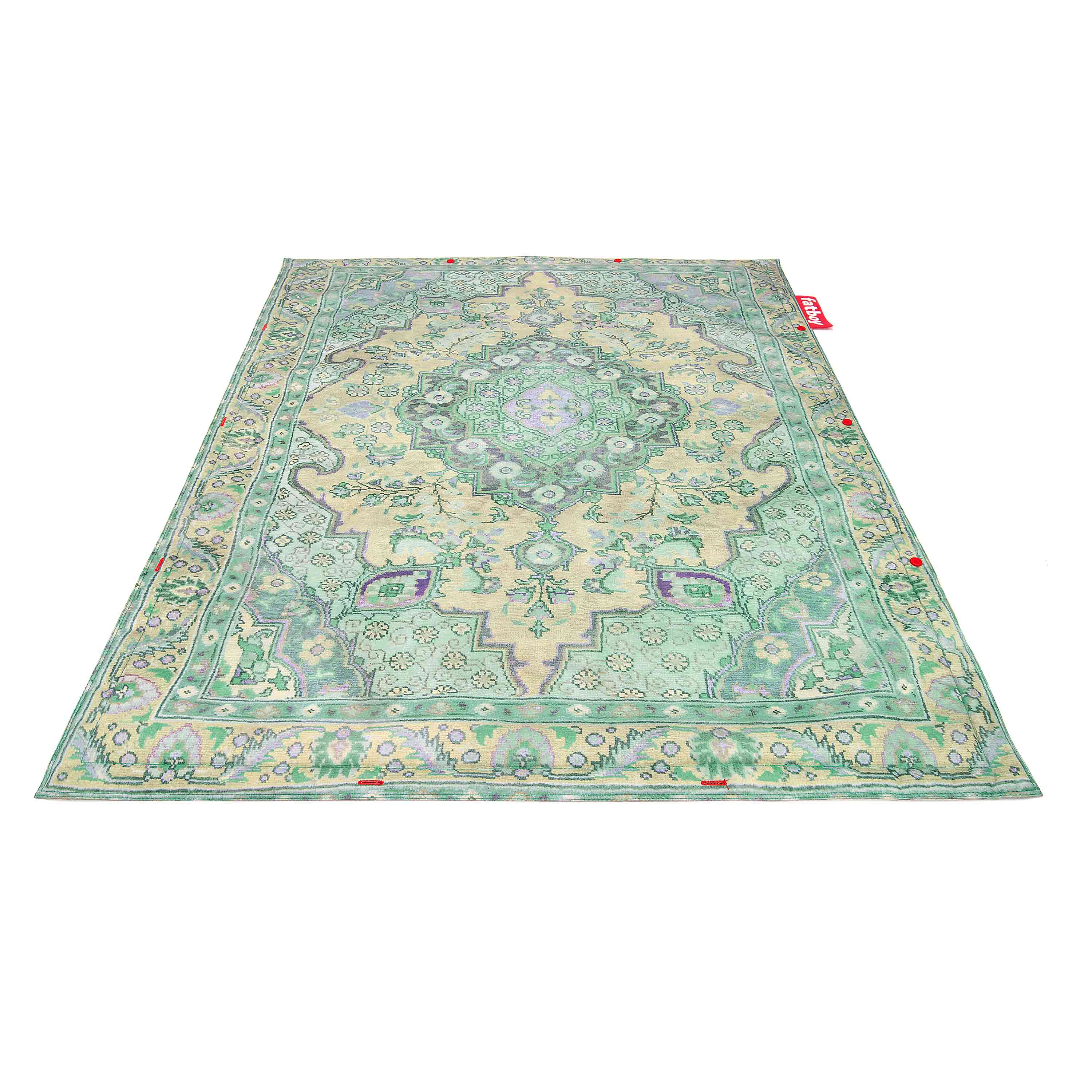 fatboy Naturfaserteppich Non-Flying Carpet Coriander 180x140 cm Mehrfarbig