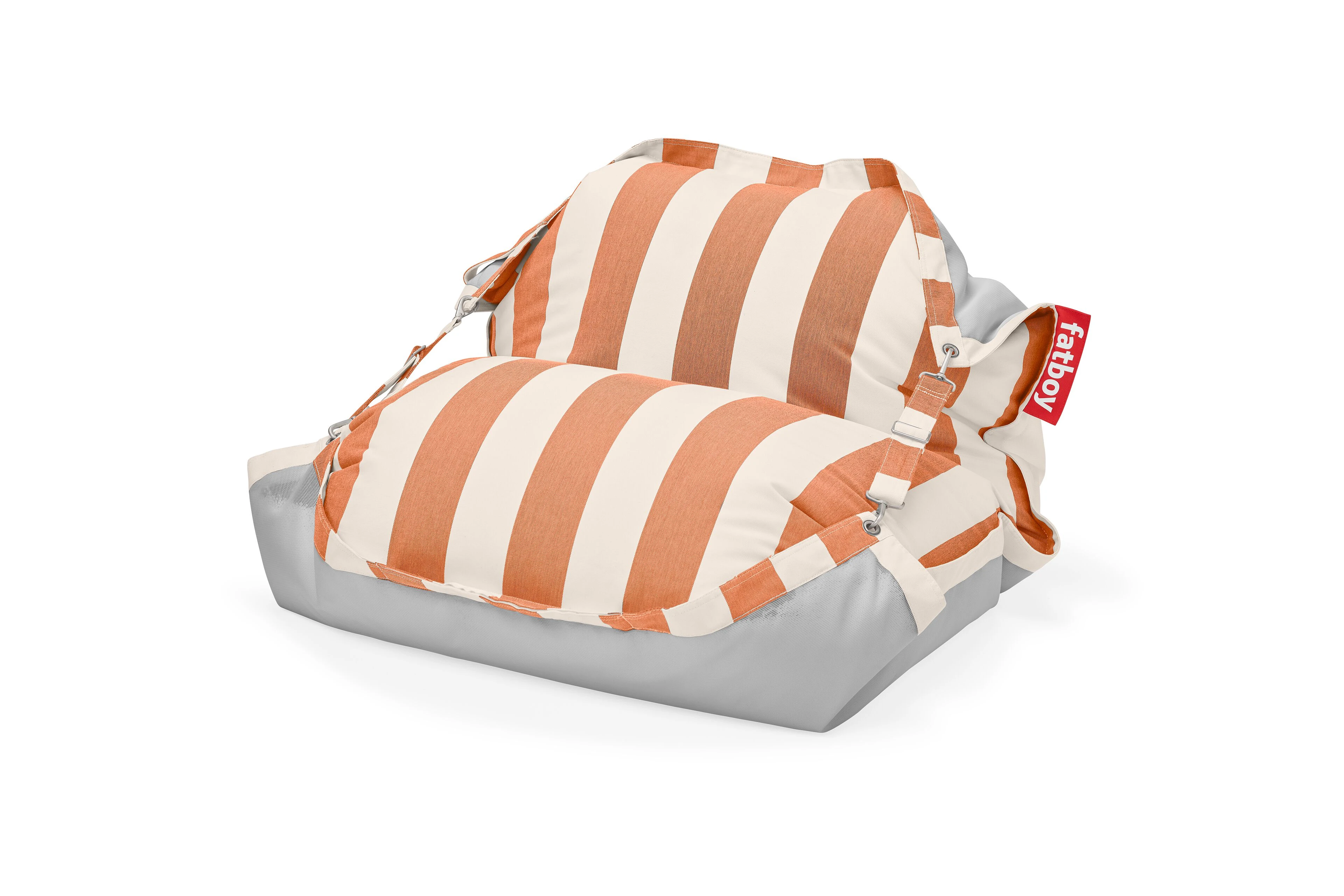 fatboy Sitzsack Original Floatzac Stripe Orange Creme