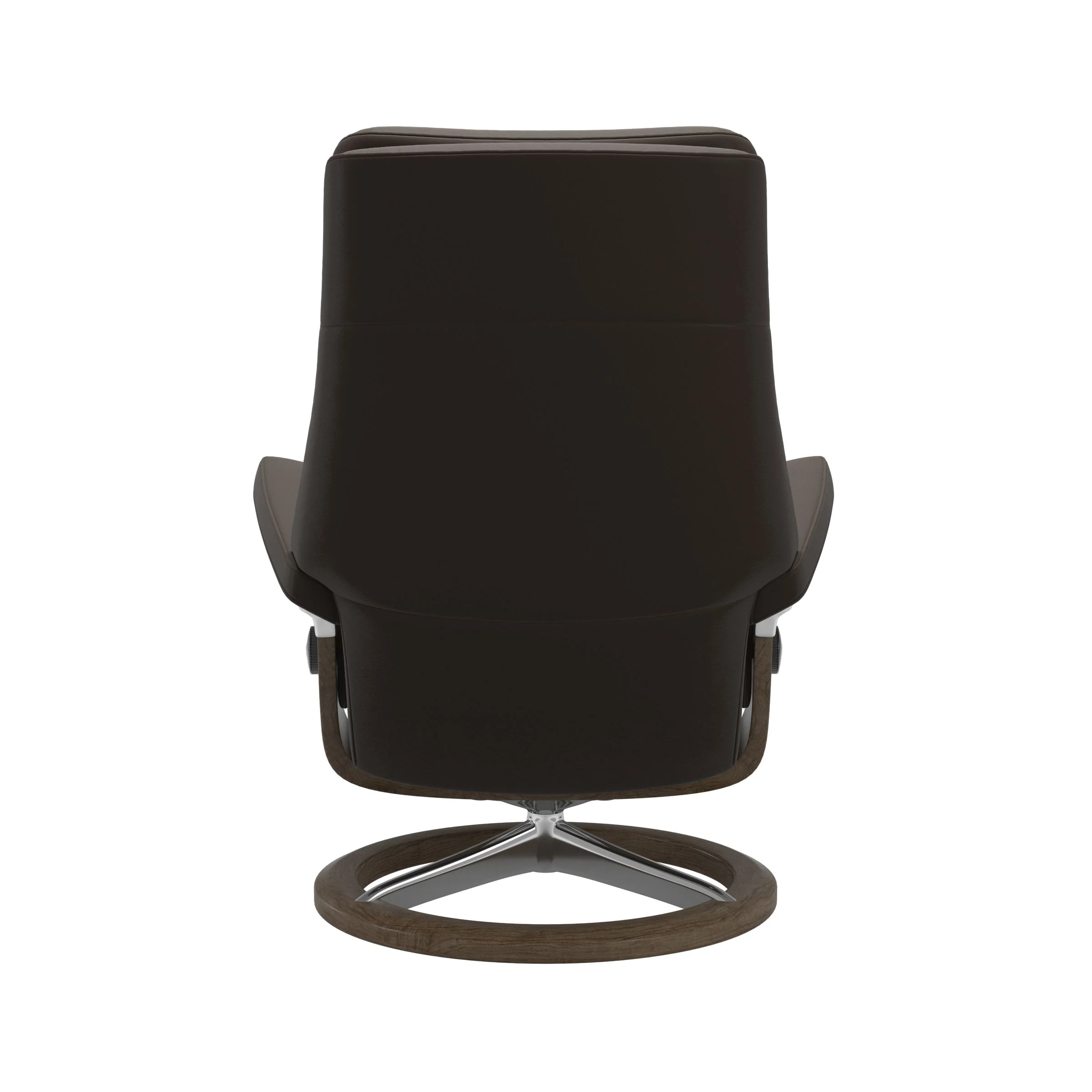 Stressless Paul Signature Sessel mit Hocker M Leder Batick Chrom