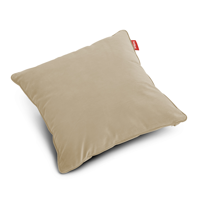 fatboy Kissen Square Pillow Velvet Recyled Camel