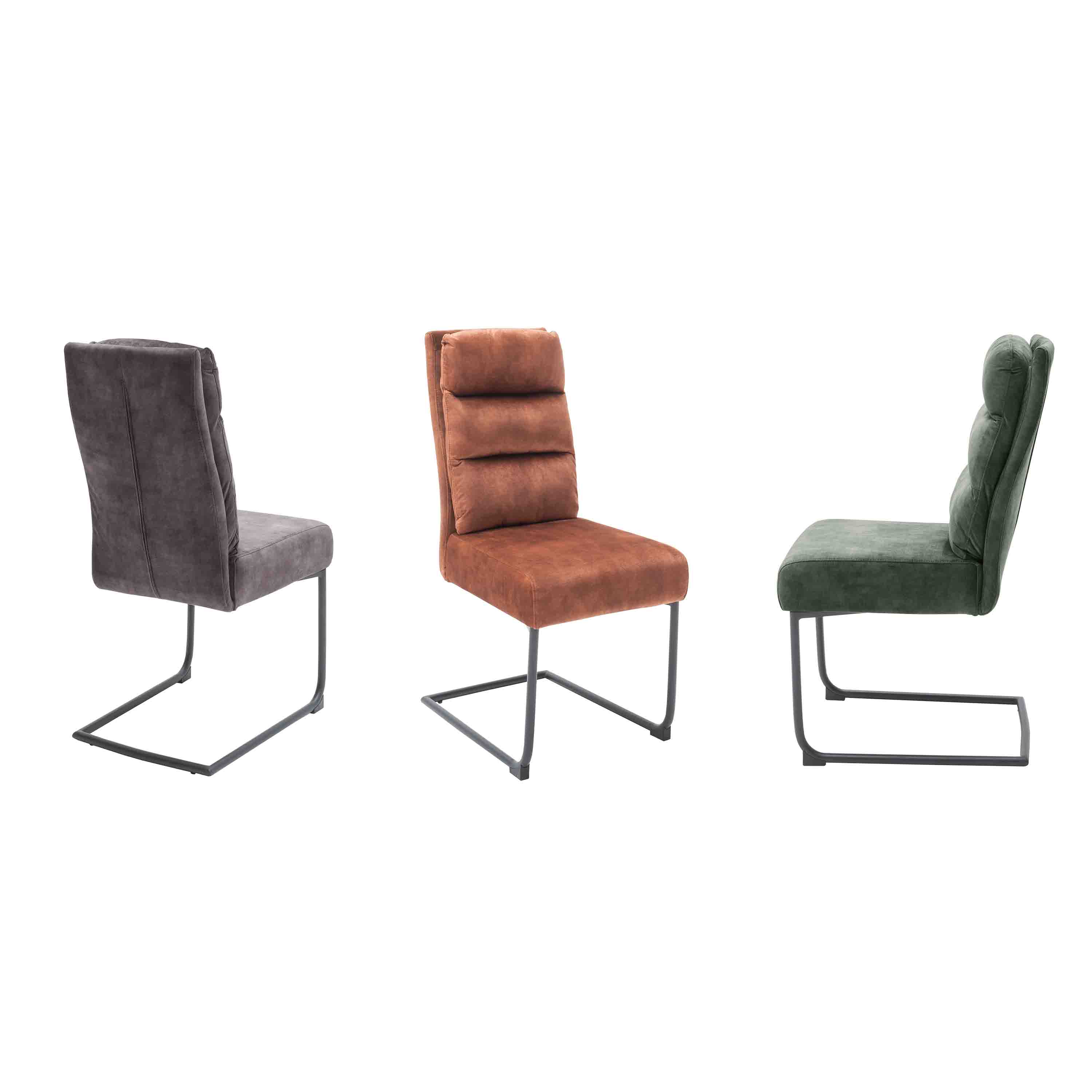 MCA Furniture Schwingstuhl Lampang 2er-Set Rostbraun MCA Furniture Schwingstuhl Lampang 2er-Set Rostbraun