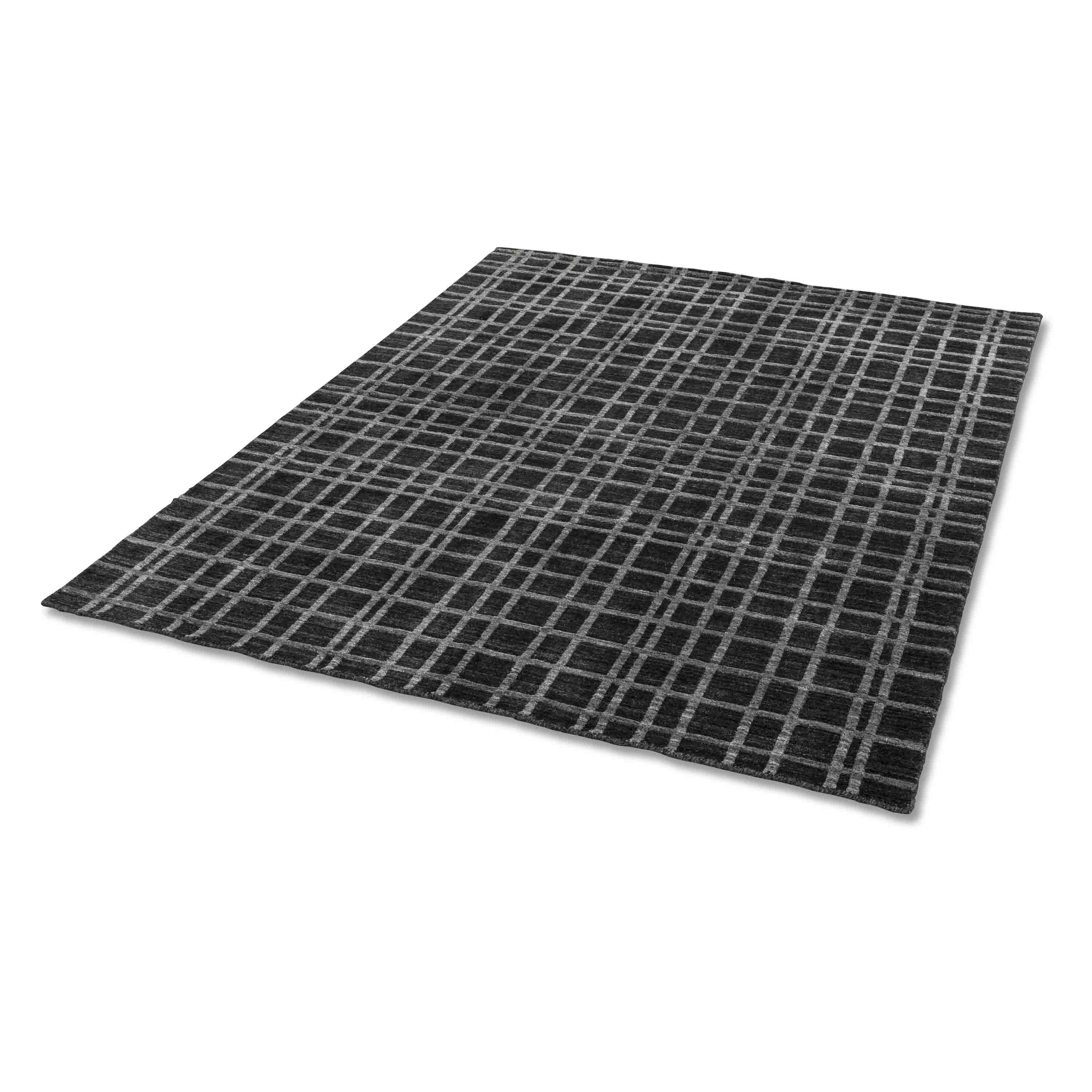 Schöner Wohnen Kollektion Teppich Cosetta 140x200 cm Gitter Silber Schöner Wohnen Kollektion Teppich Cosetta 140x200 cm Gitter Silber