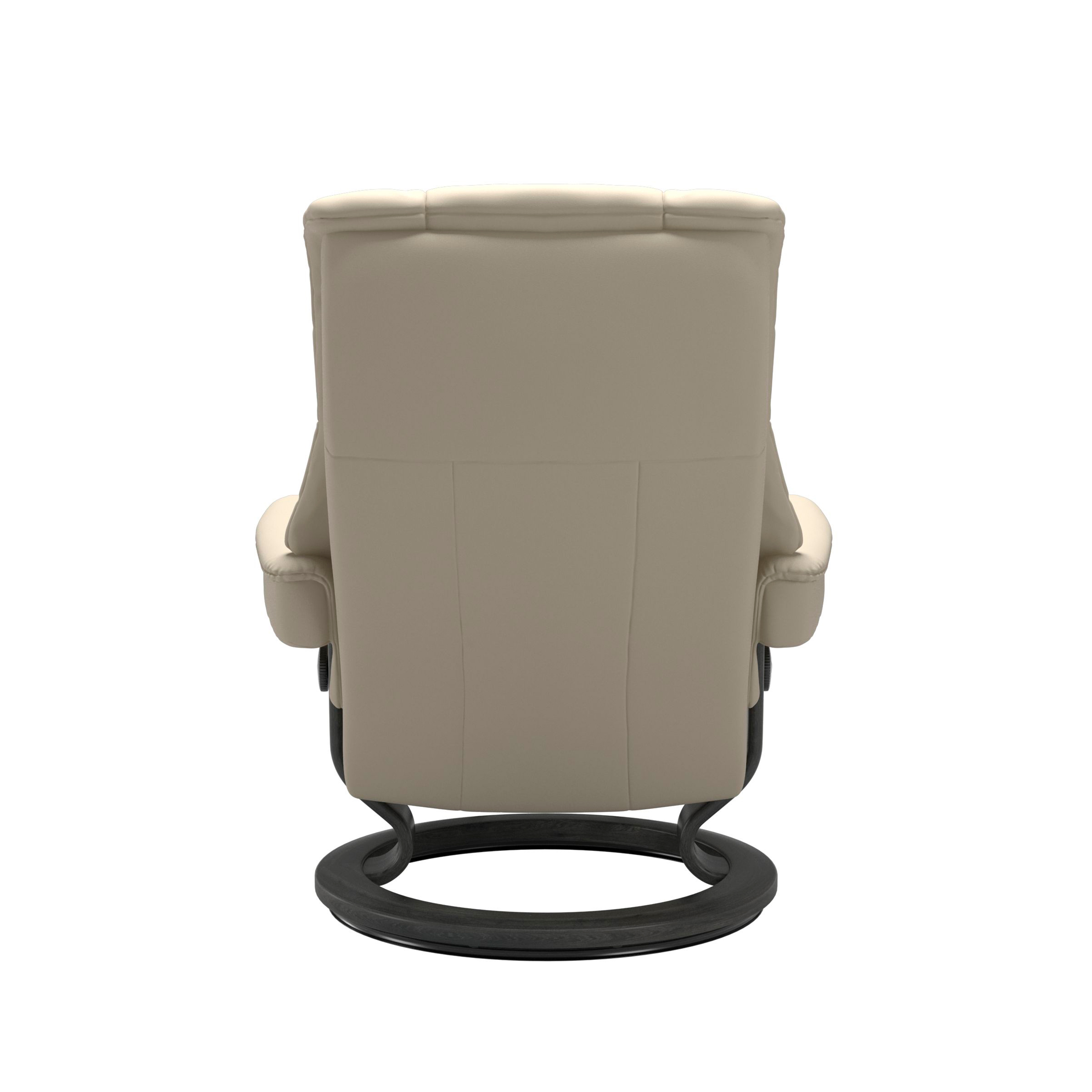 Stressless Mayfair Classic Sessel mit Hocker M Leder Batick Cream Grau 