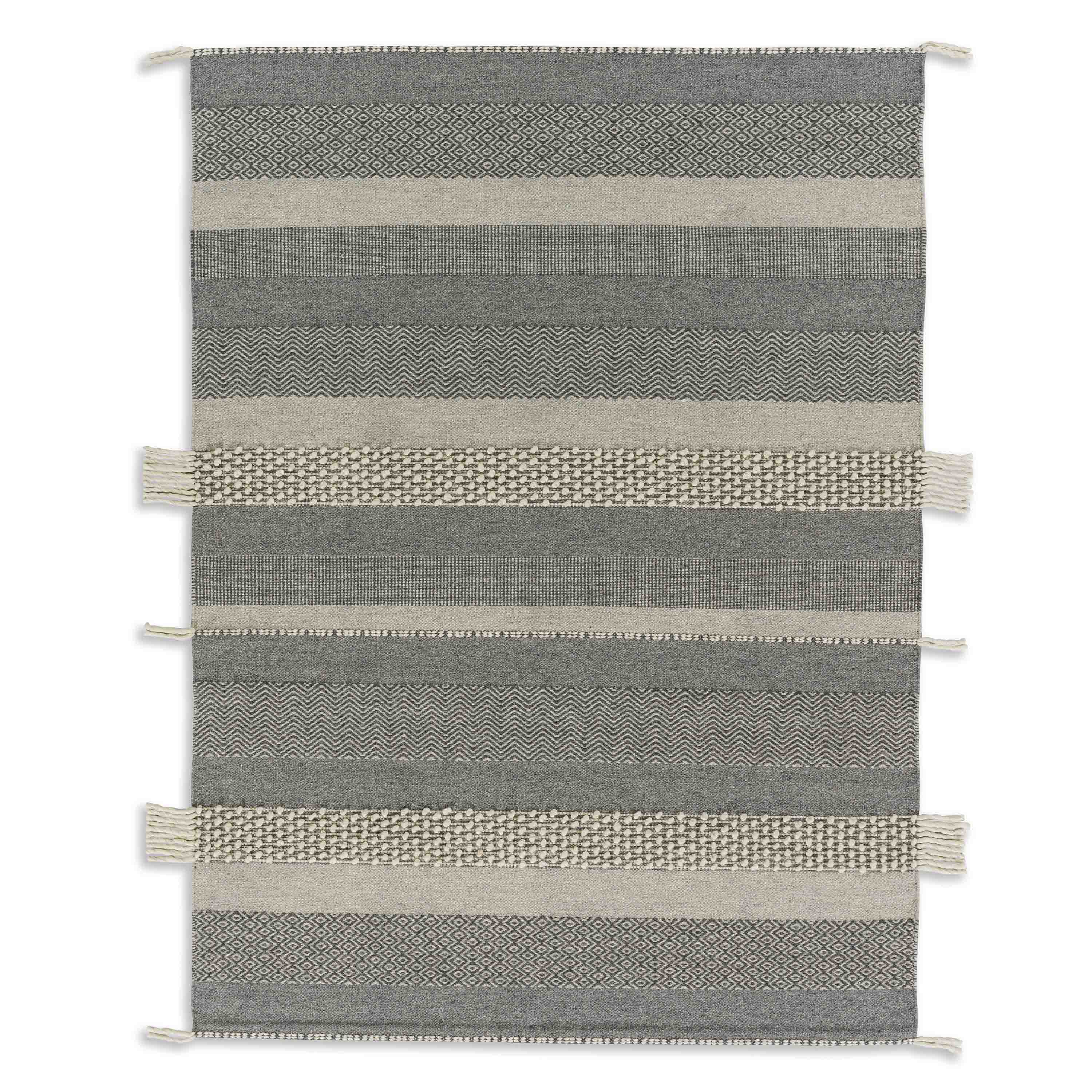 Schöner Wohnen Kollektion Teppich Botana 140x200 cm Beige Grau