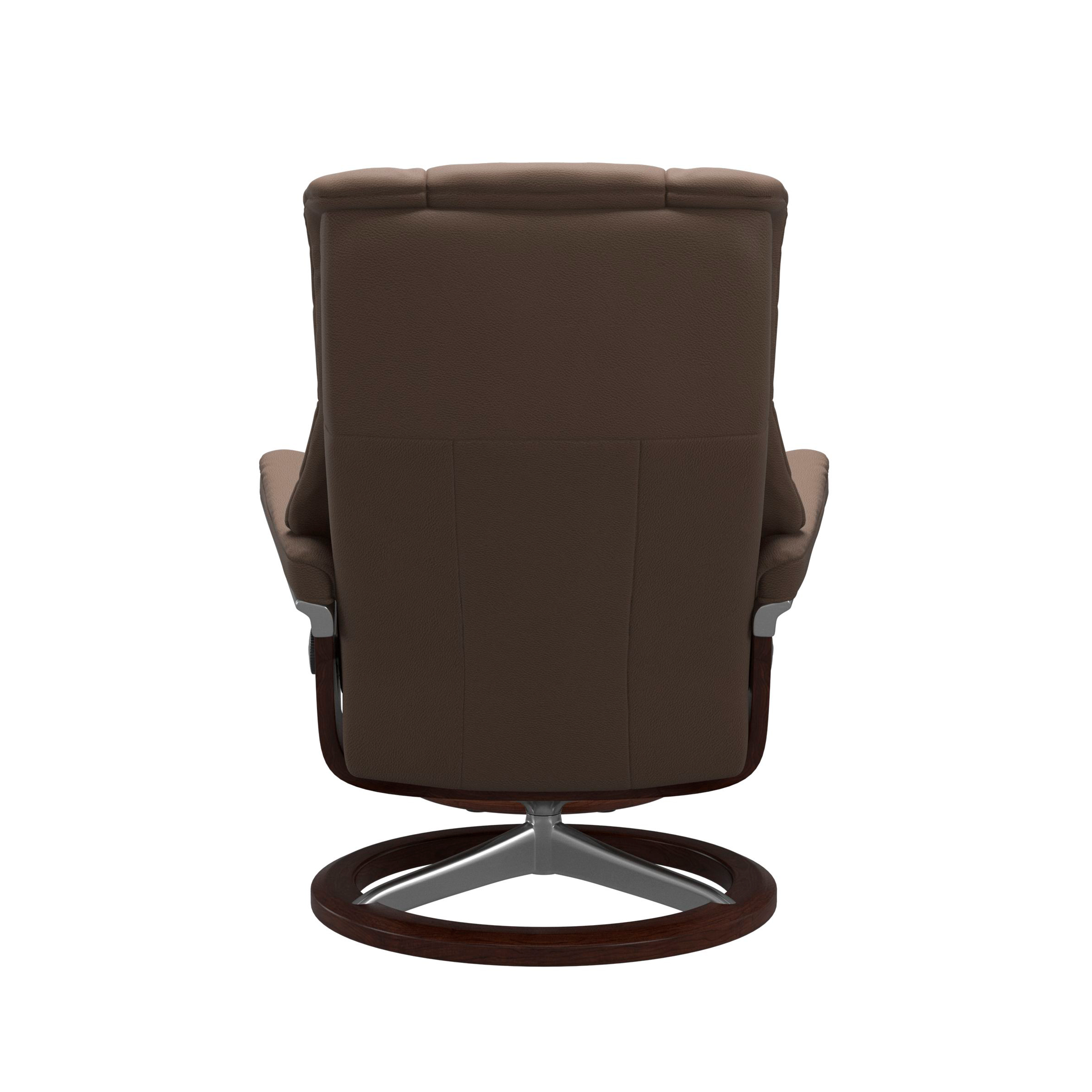 Stressless Mayfair Signature Sessel mit Hocker M Leder Batick Mole Braun Chrom