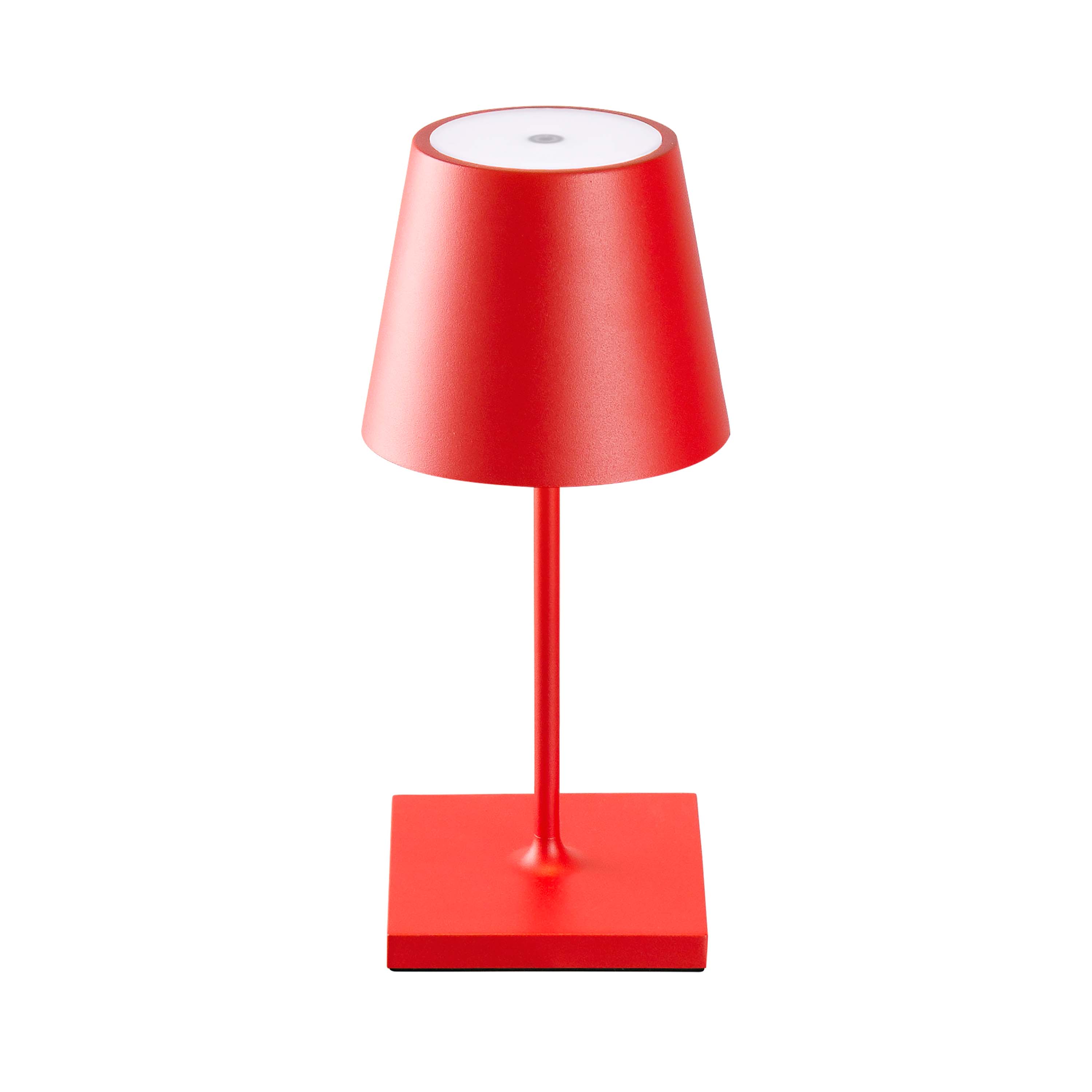 Sigor Tischleuchte Nuindie Mini 25cm Rund Feuerrot
