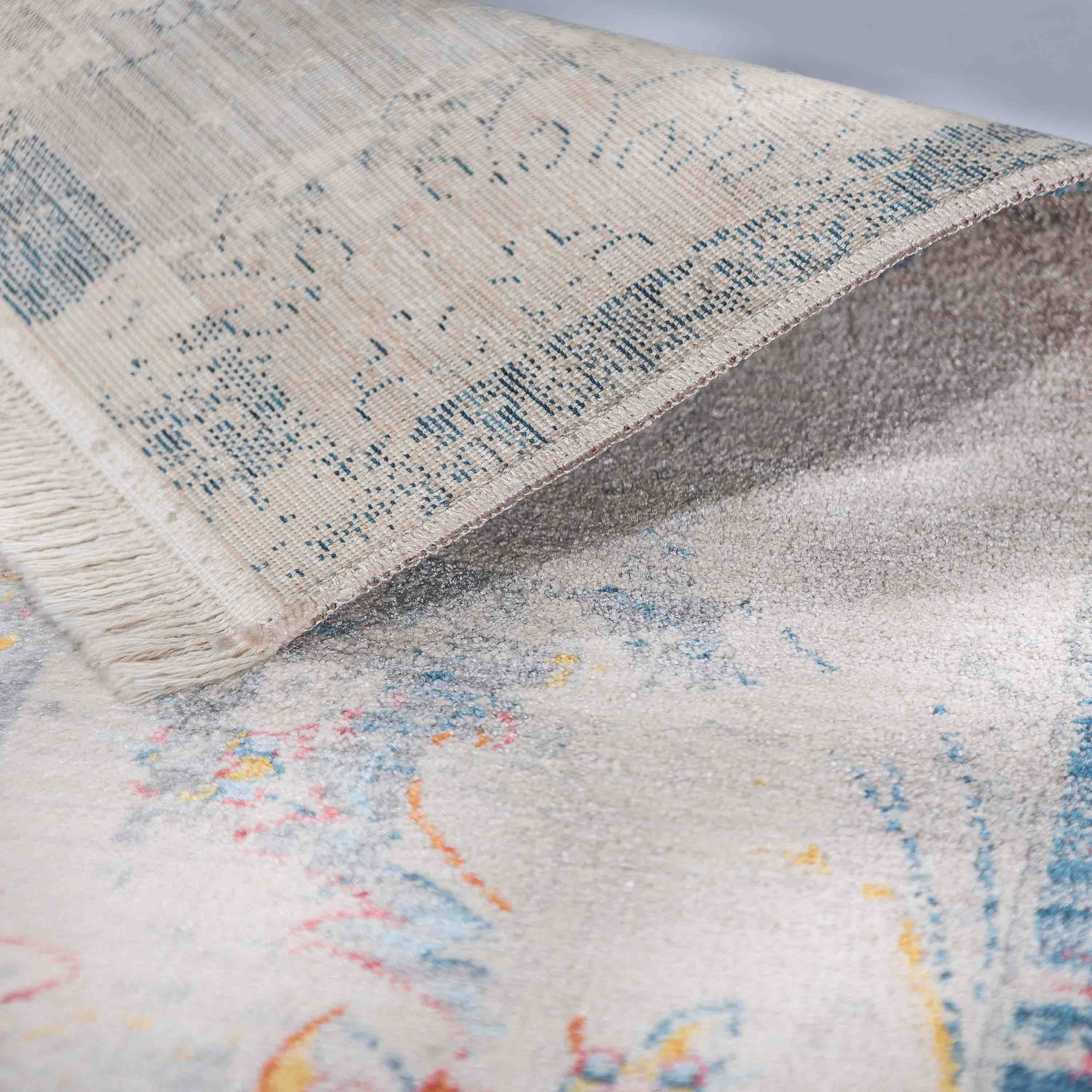 Schöner Wohnen Kollektion Teppich Mystik 70x140 cm Orient Silber
