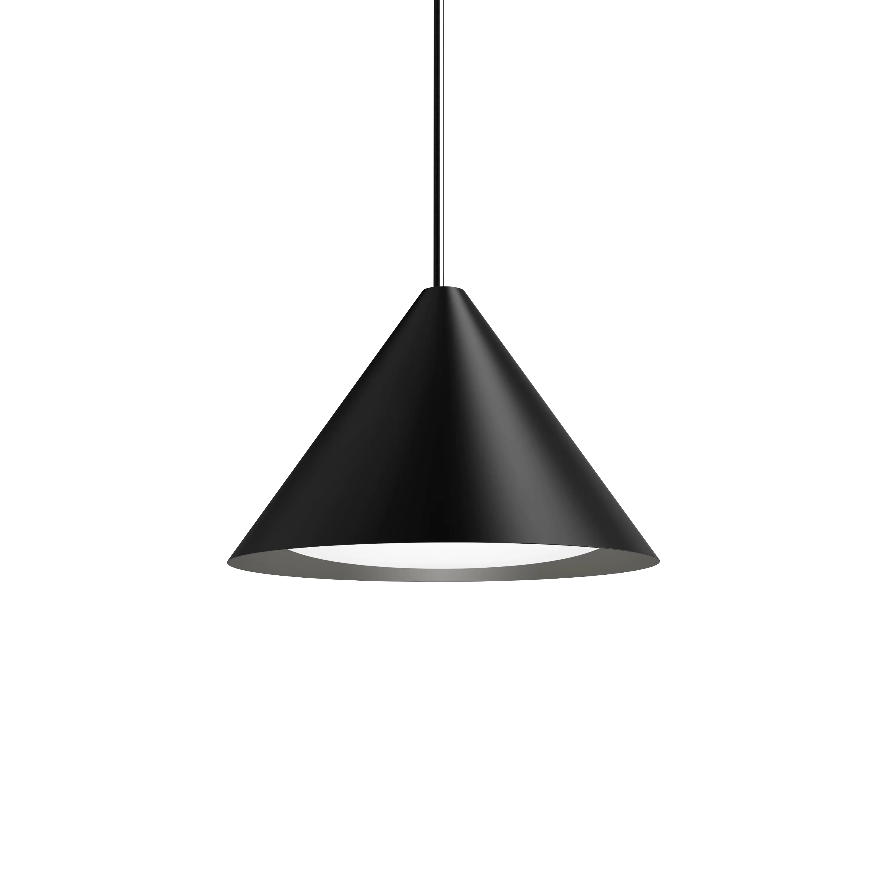 Louis Poulsen Pendelleuchte Keglen Pendant 400 Black