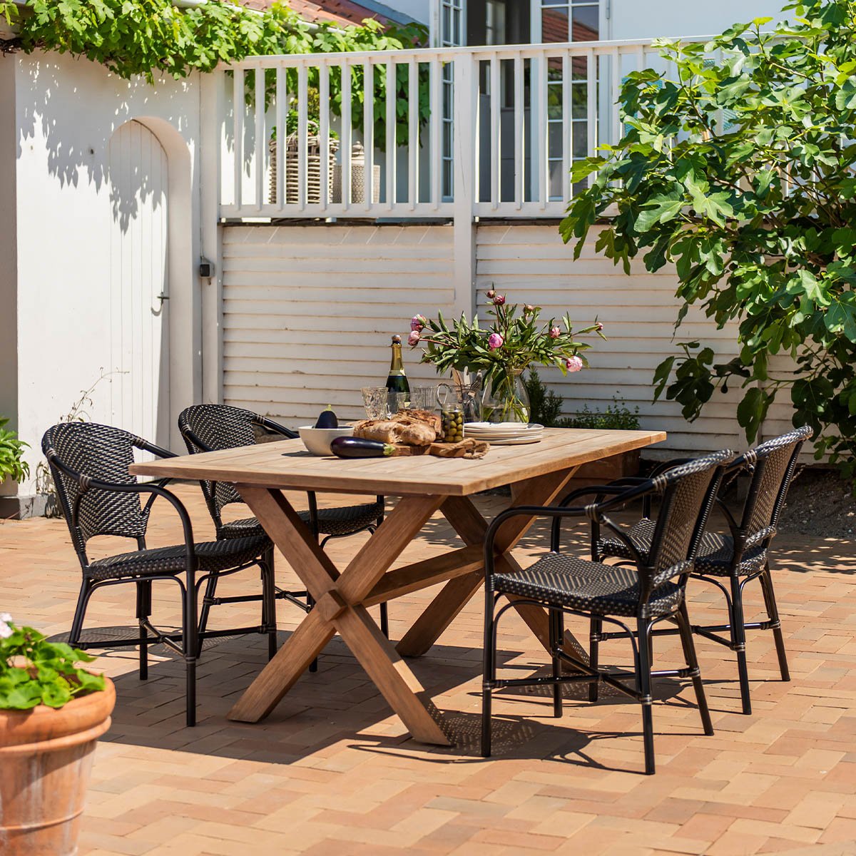 Sika Design Gartentisch Colonial 160x100 cm Teak