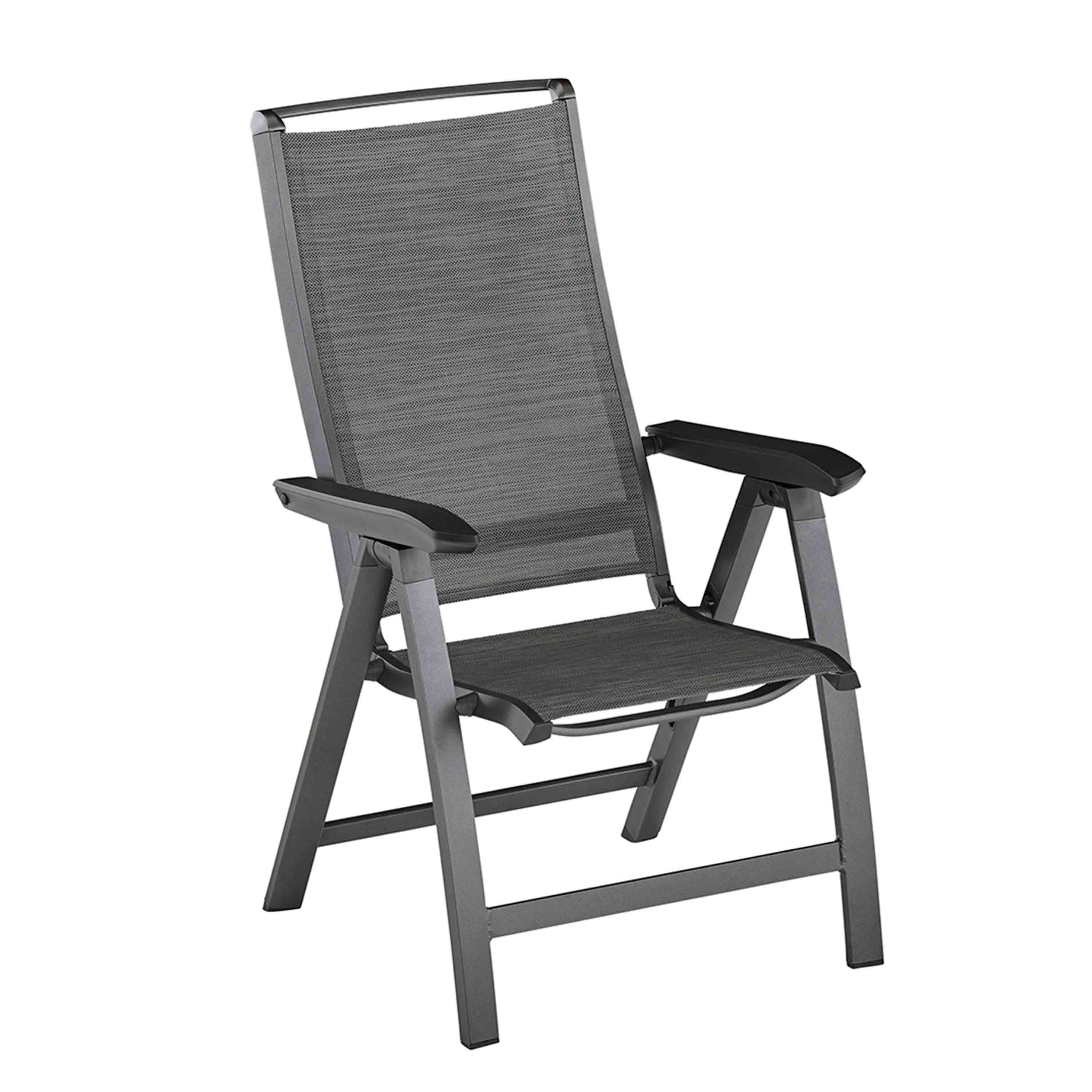 Kettler Gartensessel Forma II Multipositionssessel Anthrazit/Graphit