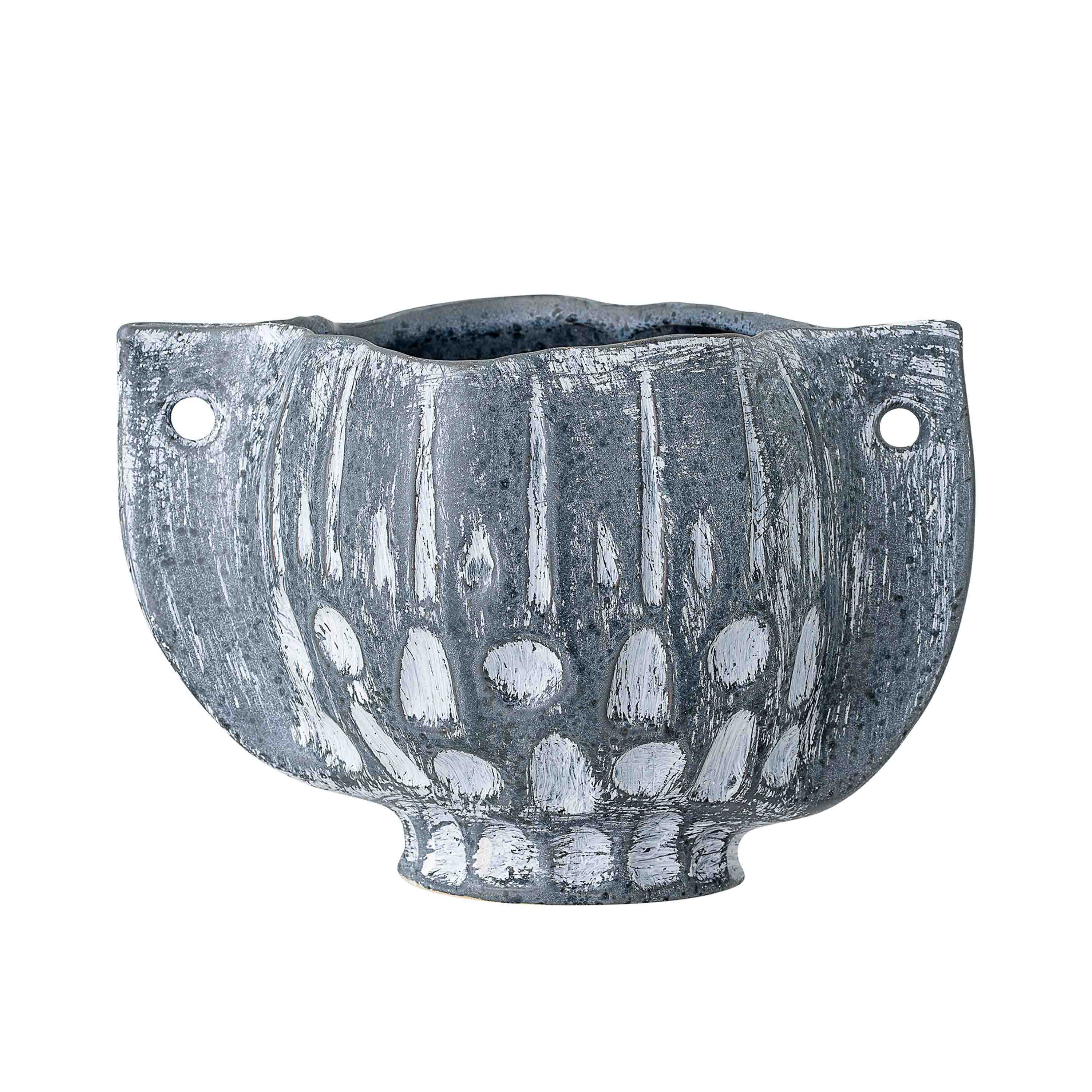 Bloomingville Blumentopf Oney Blau Bloomingville Blumentopf Oney Blau