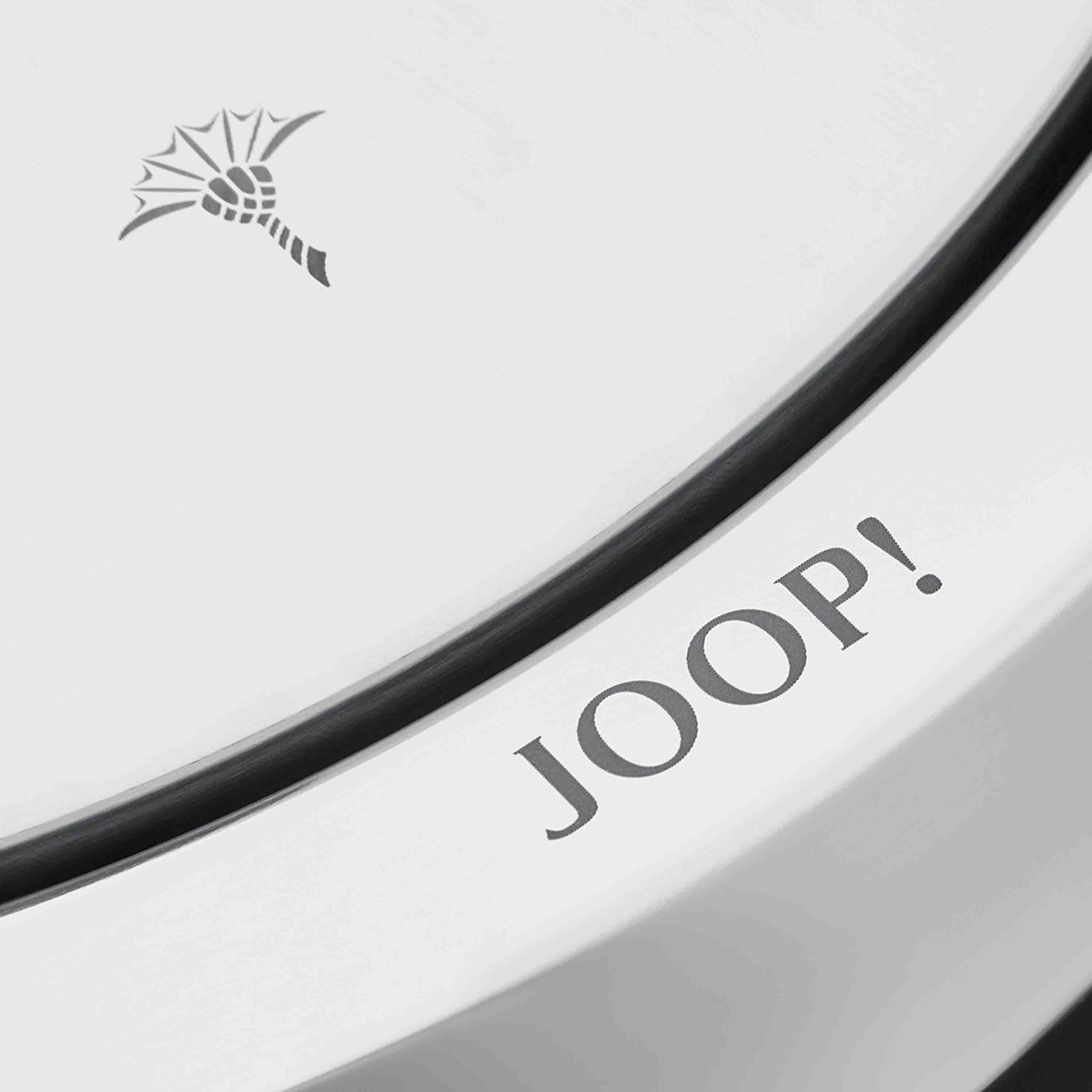 Joop! Wäschebehälter Chromeline Höhe 35 cm Chrom Schwarz