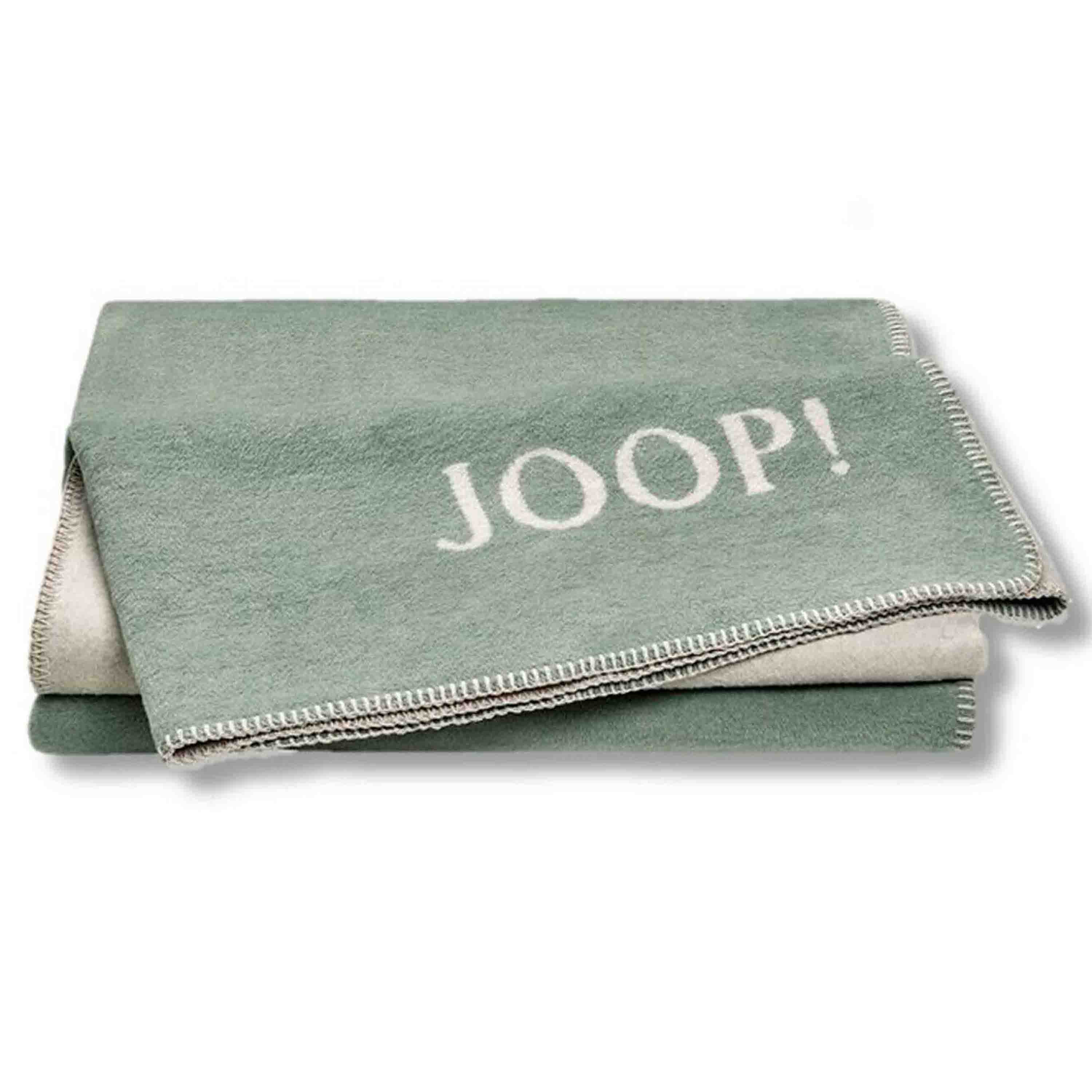 Joop! Wohndecke Uni Doubleface 150x200 cm Jade Natur