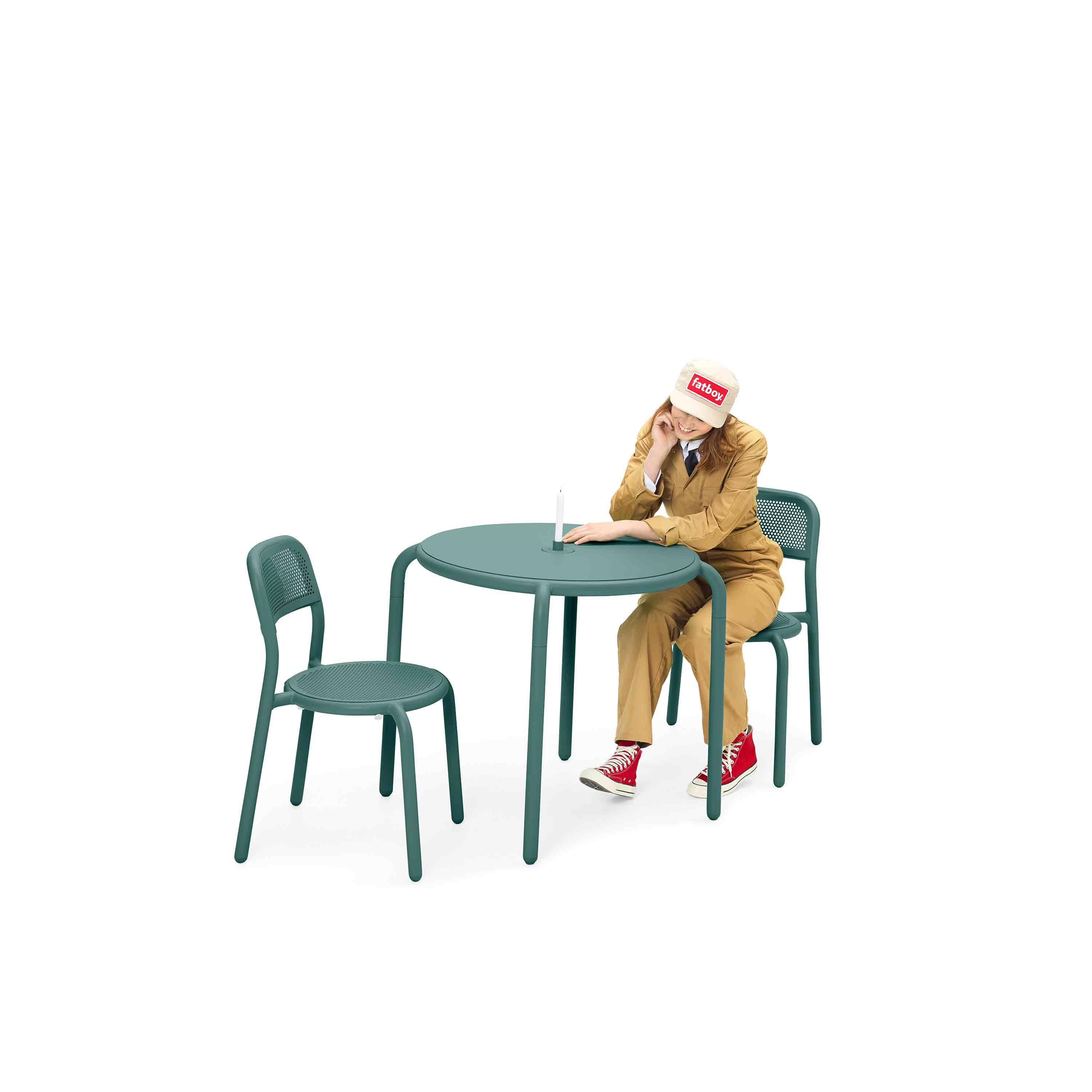 fatboy Gartenstuhl Toni Chair 2er-Set Pine Green fatboy Gartenstuhl Toni Chair 2er-Set Pine Green