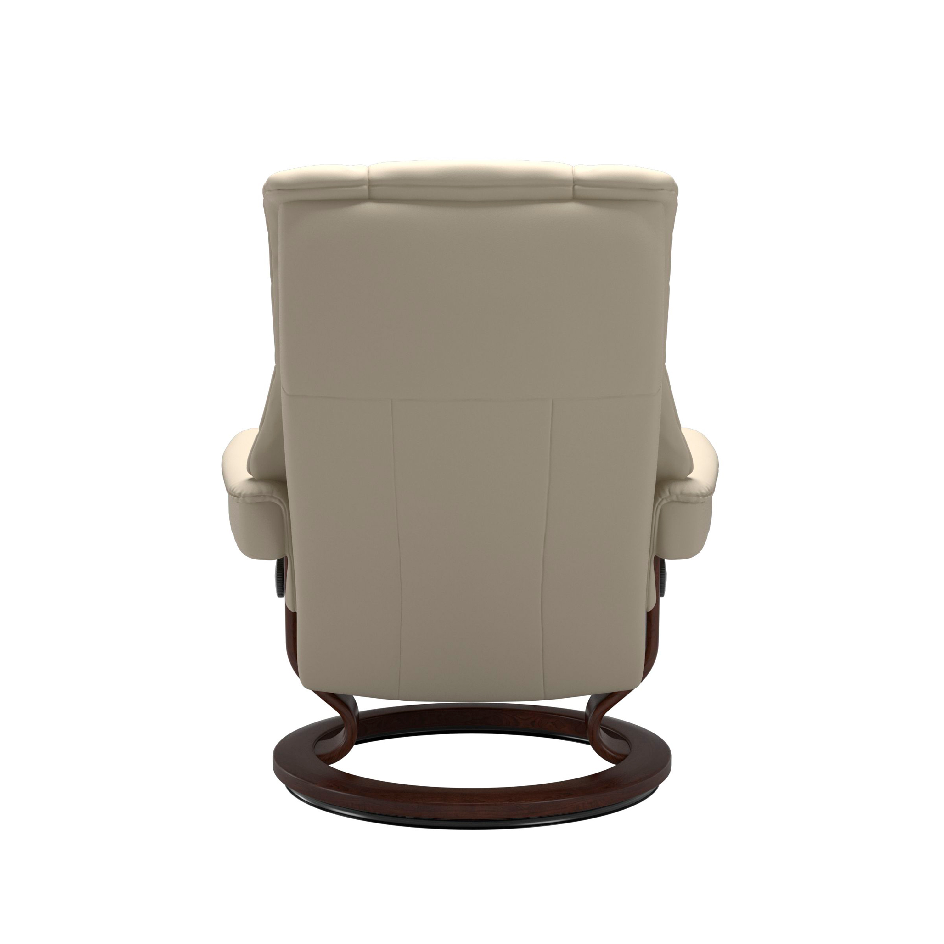 Stressless Mayfair Classic Sessel mit Hocker M Leder Batick Cream Braun 