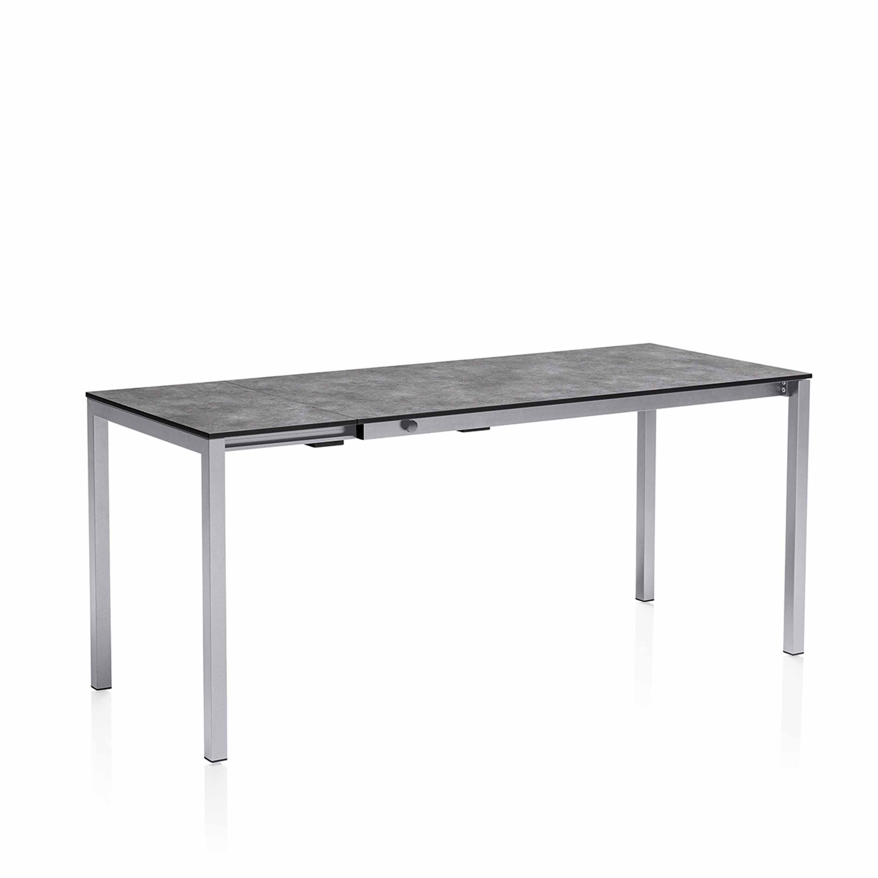 Kettler Gartentisch Cubic Ausziehtisch 140/210x70 Silber/Anthrazit Kettler Gartentisch Cubic Ausziehtisch 140/210x70 Silber/Anthrazit