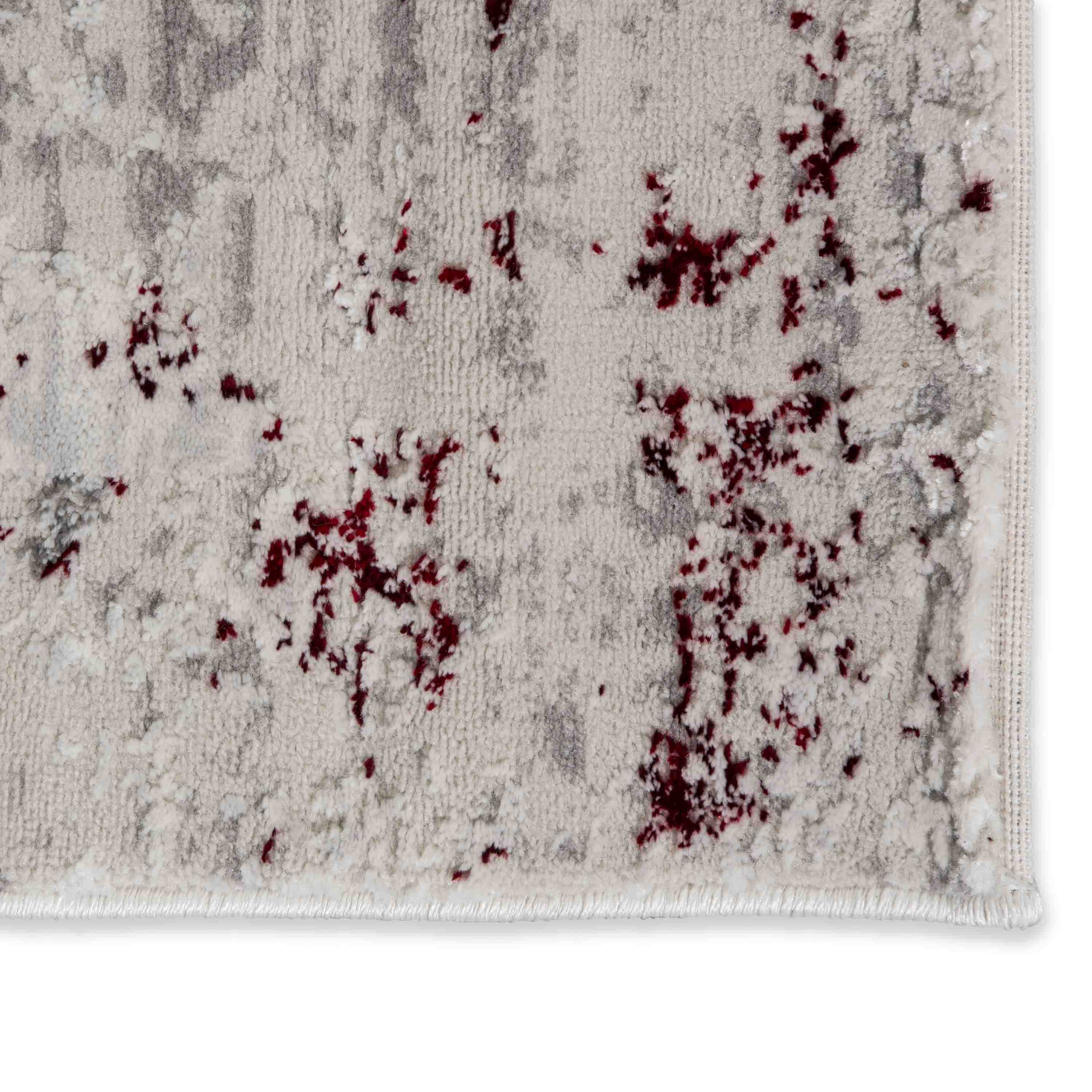 Astra Teppich Antea 80x150 cm Rot Creme Vintage