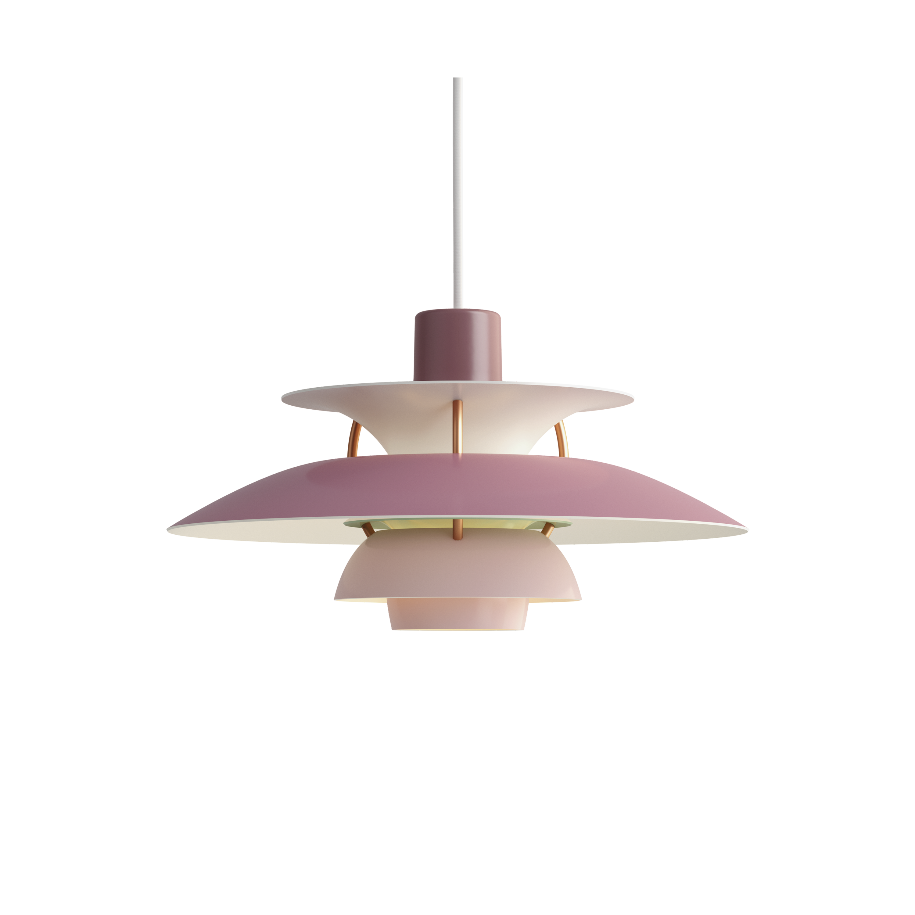 Louis Poulsen Pendelleuchte PH 5 Mini Hues of Rose Louis Poulsen Pendelleuchte PH 5 Mini Hues of Rose