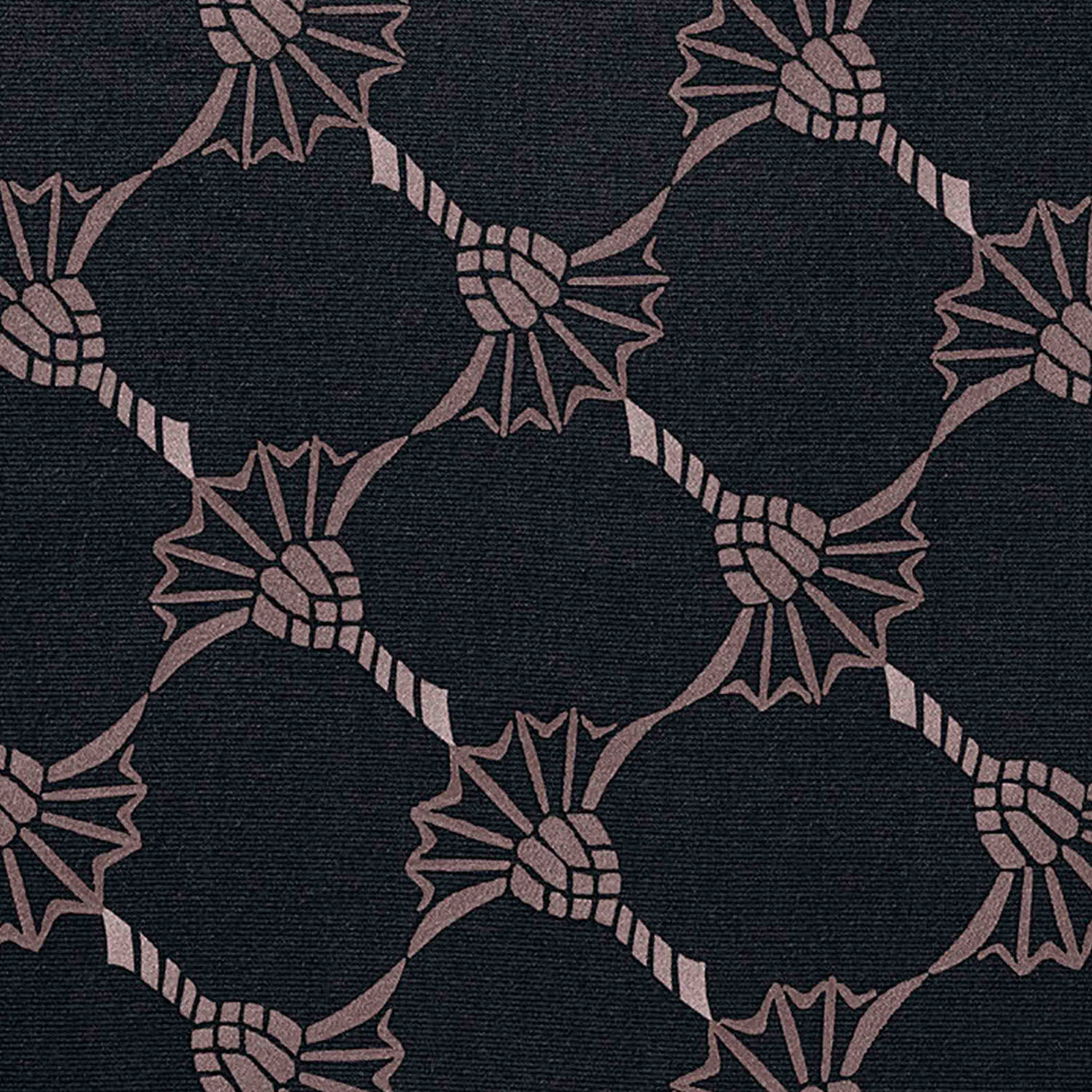 Joop! Bettwäsche Cornflower Double 135/200 - 80/80 Shiny Black