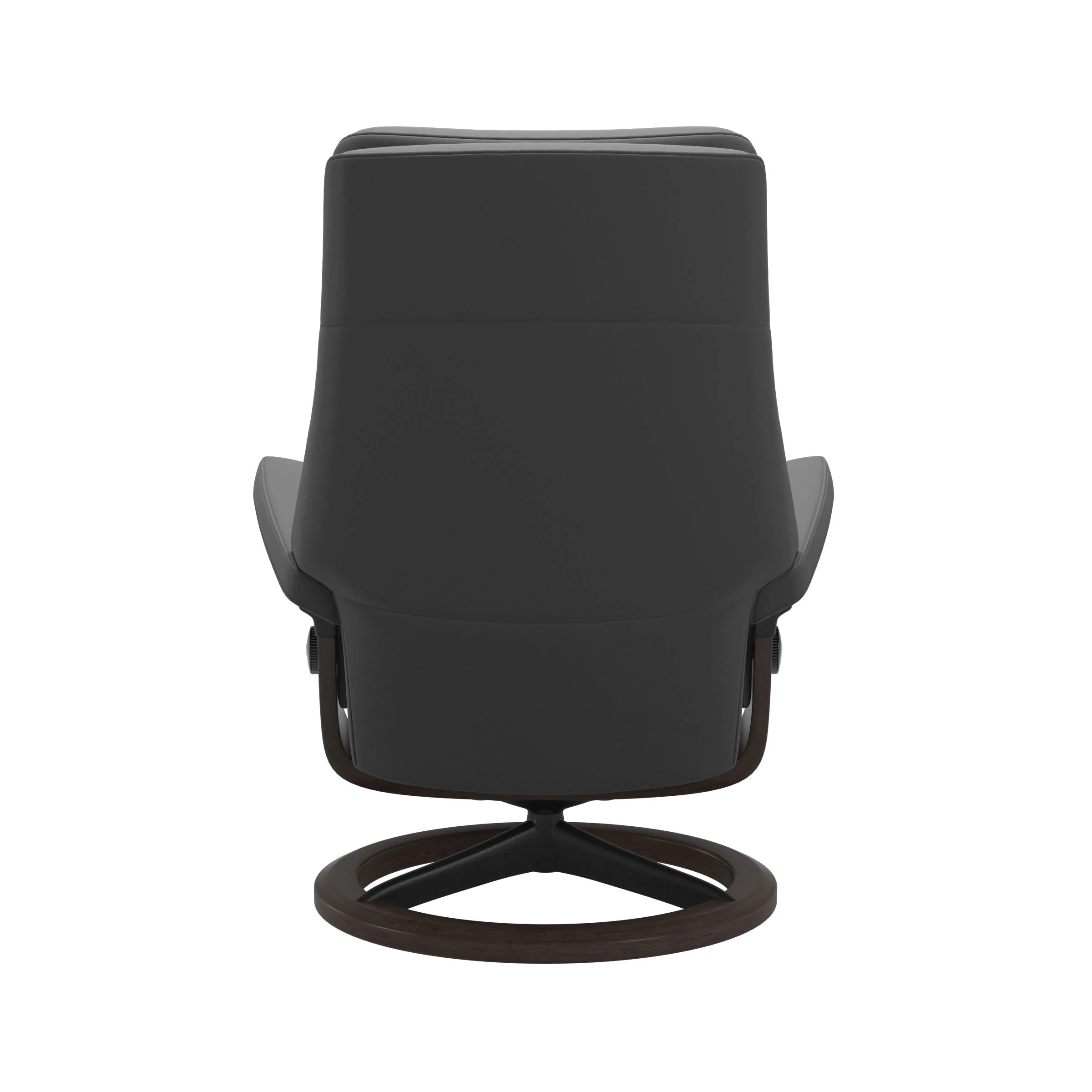 Stressless Paul Signature Sessel mit Hocker M Leder Batick Wenge Mattschwarz