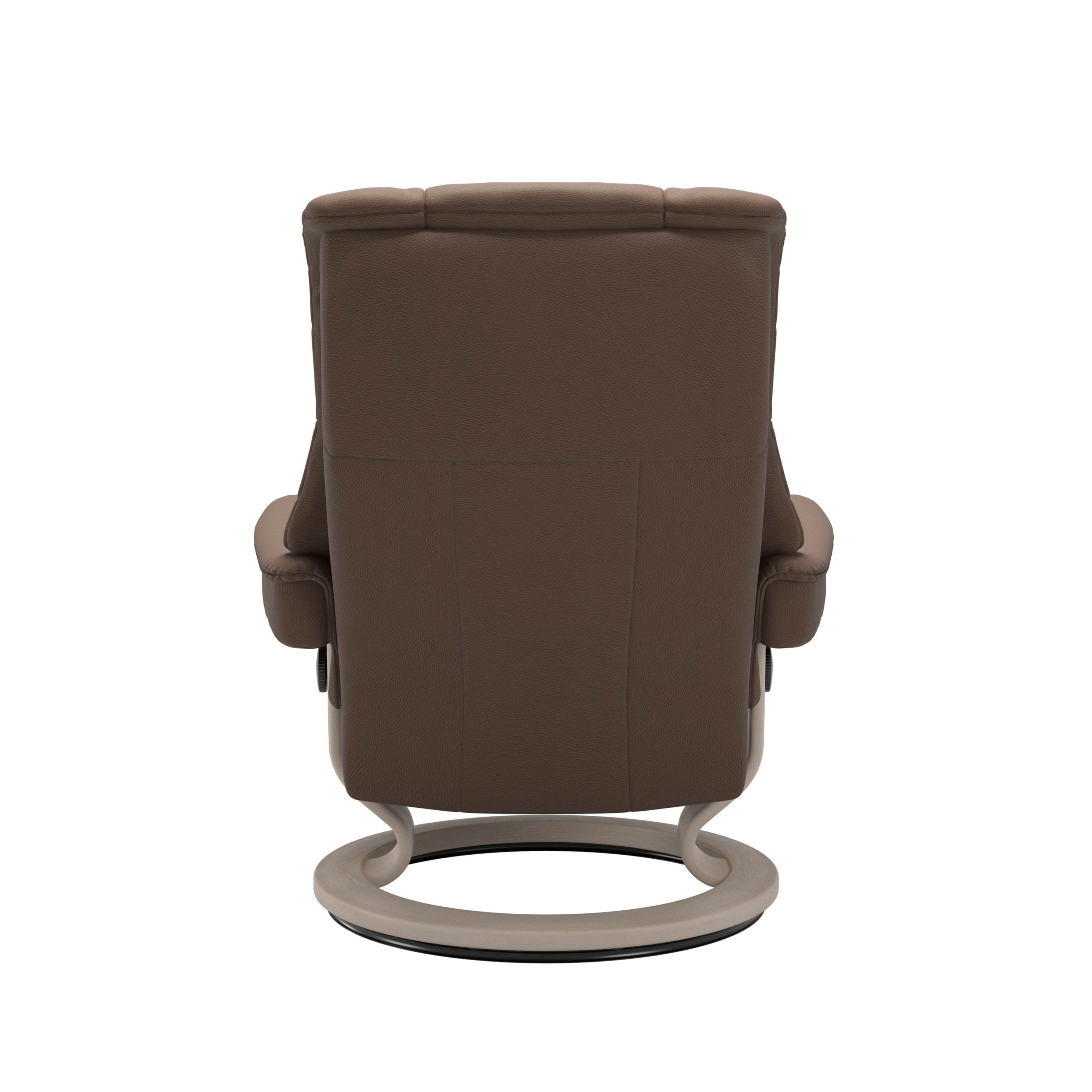 Stressless Mayfair Classic Sessel mit Hocker L Leder Batick Mole Whitewash 