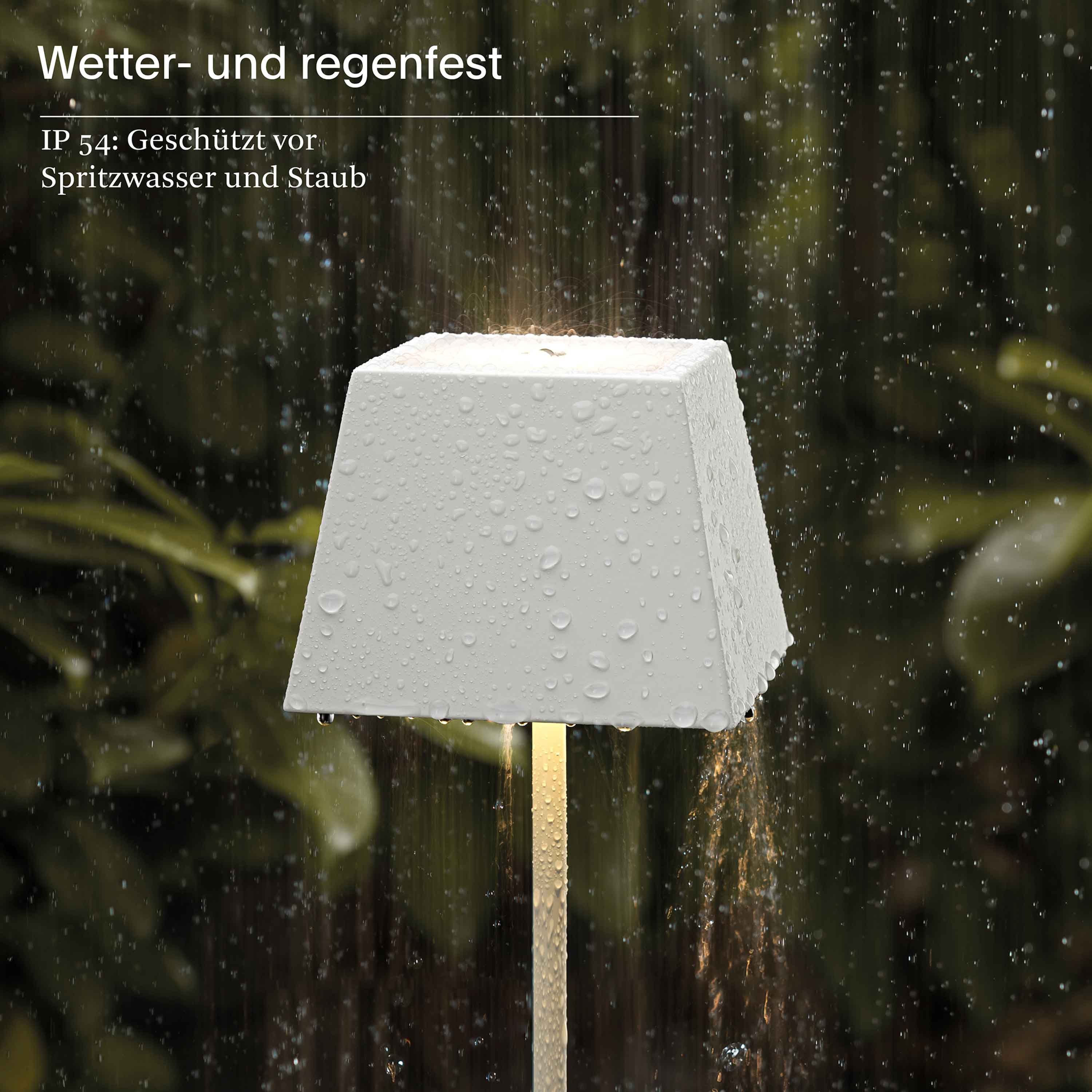 Sigor Tischleuchte Nuindie 37cm Eckig Schneeweiß Sigor Tischleuchte Nuindie 37cm Eckig Schneeweiß