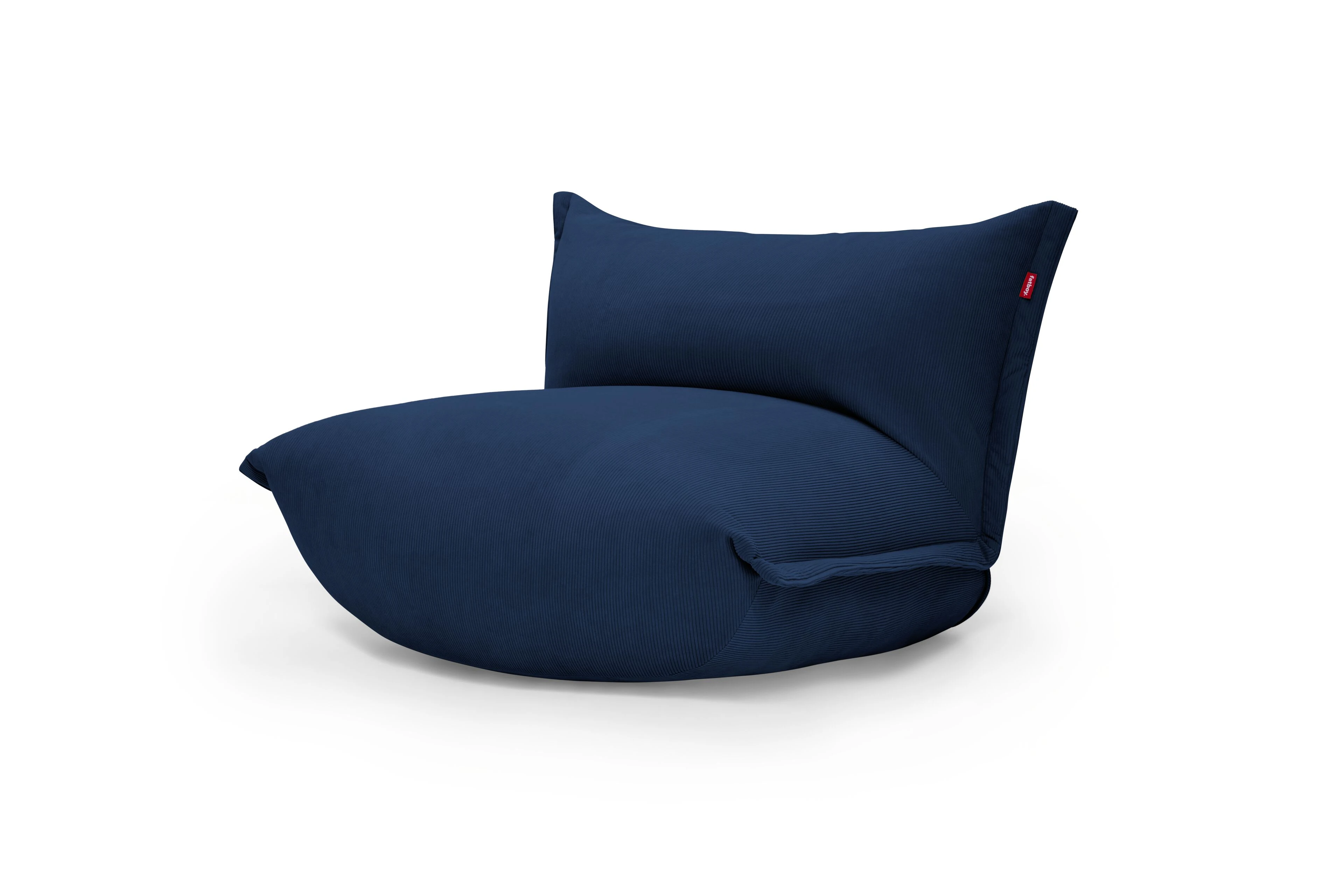 fatboy Lounge-Sessel The Bonbaron Slim Cord Deep Blue