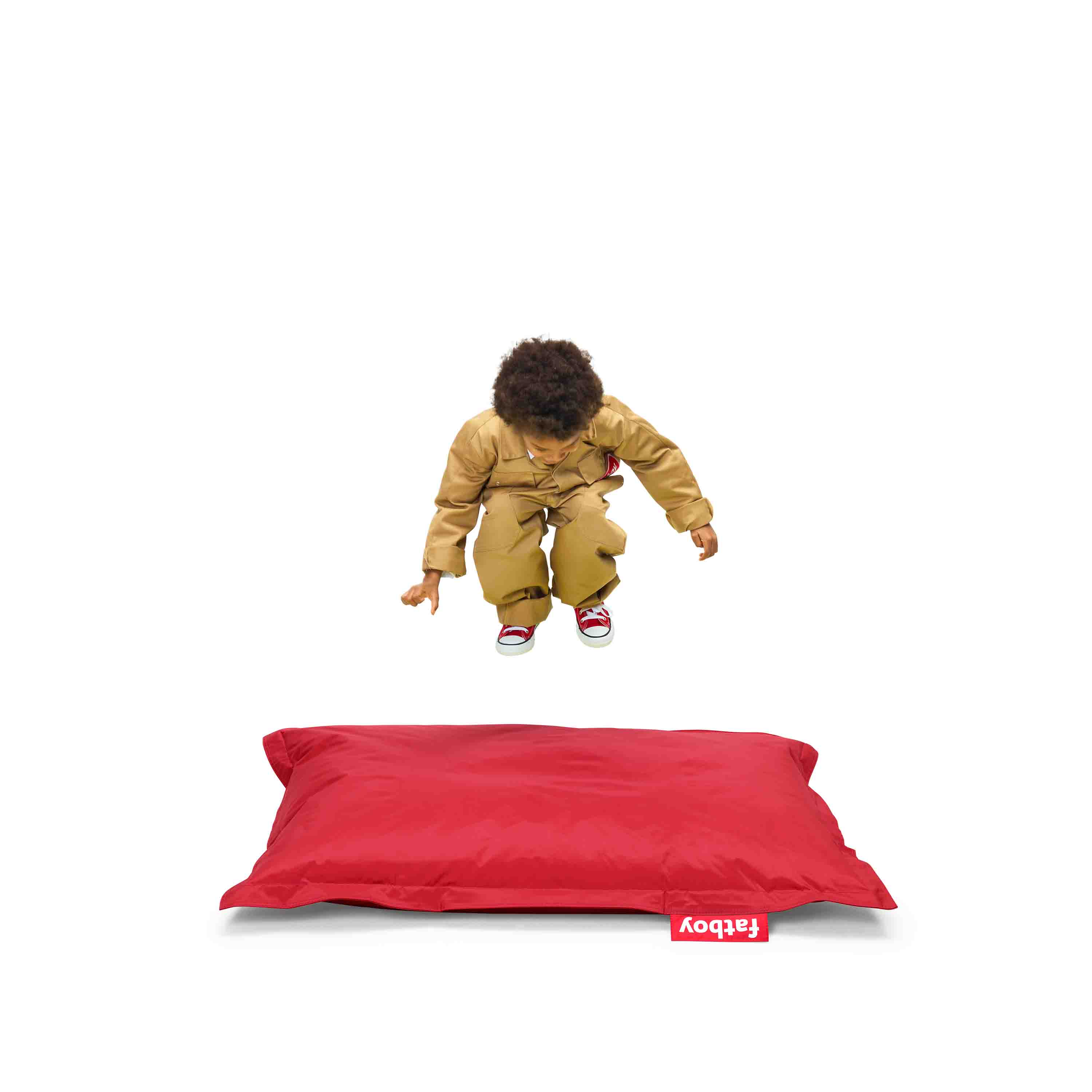 fatboy Sitzsack Junior Nylon Rot