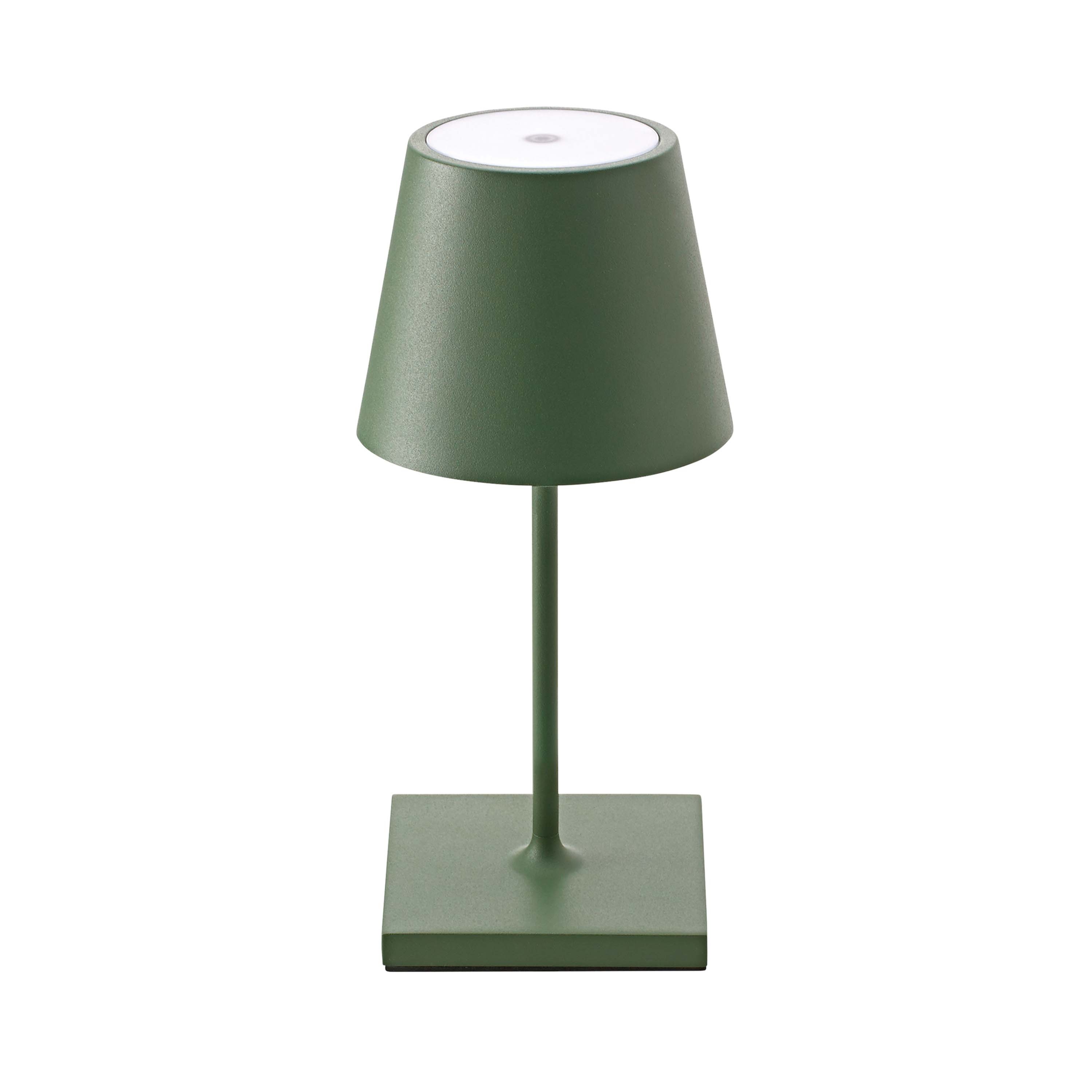Sigor Tischleuchte Nuindie Mini 25cm Rund Tannengrün