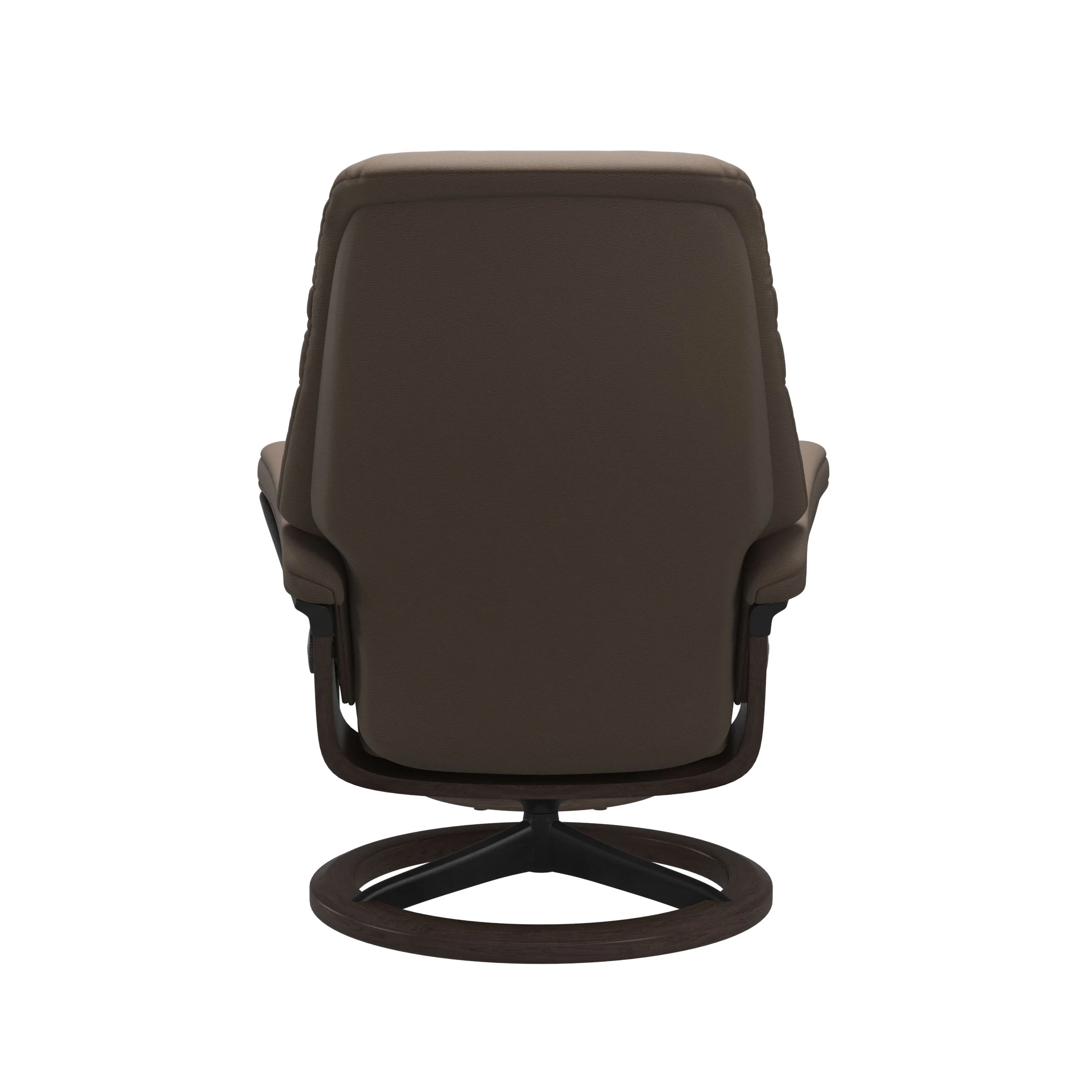 Stressless Sunrise Signature Sessel mit Hocker M Leder Batick Mole Wenge Mattschwarz