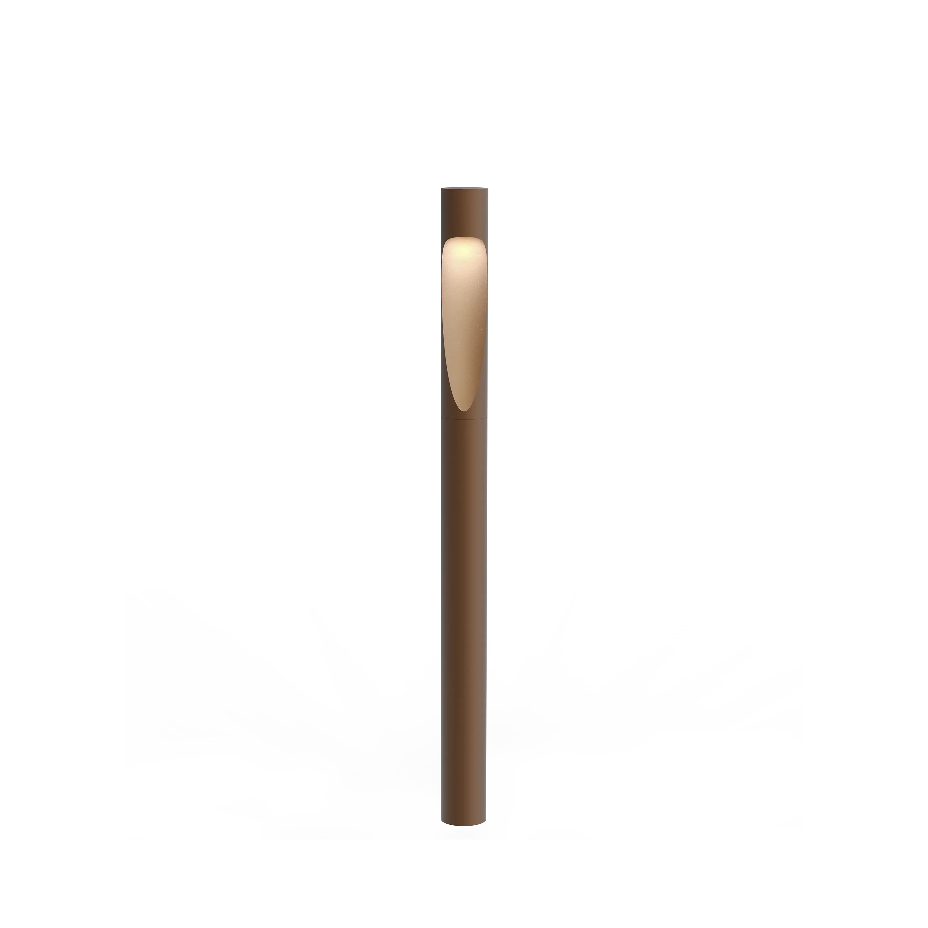 Louis Poulsen Pollerleuchte FLINDT GARDEN Cortenfarben