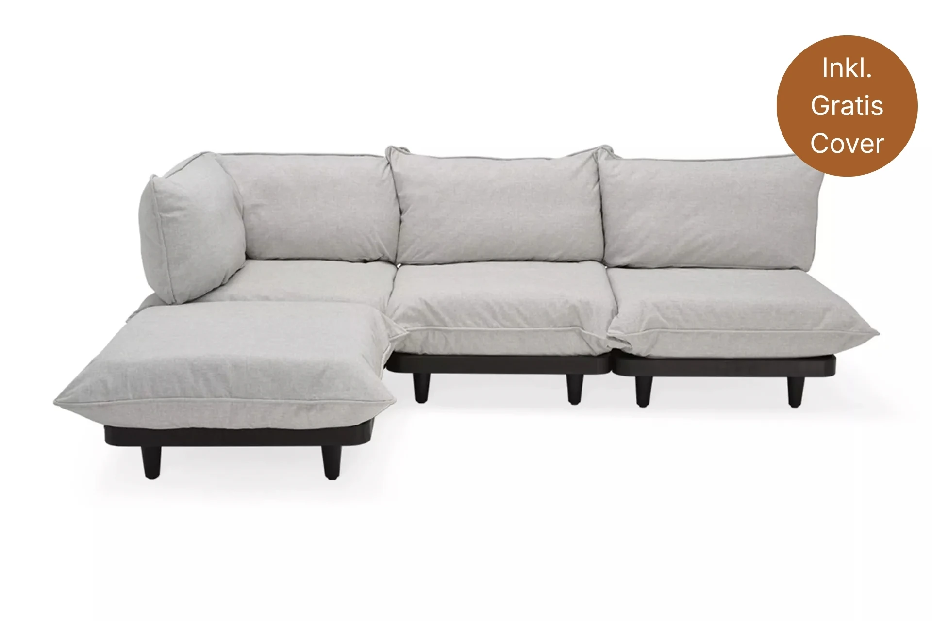fatboy Gartensofa Paletti Set Large Mist